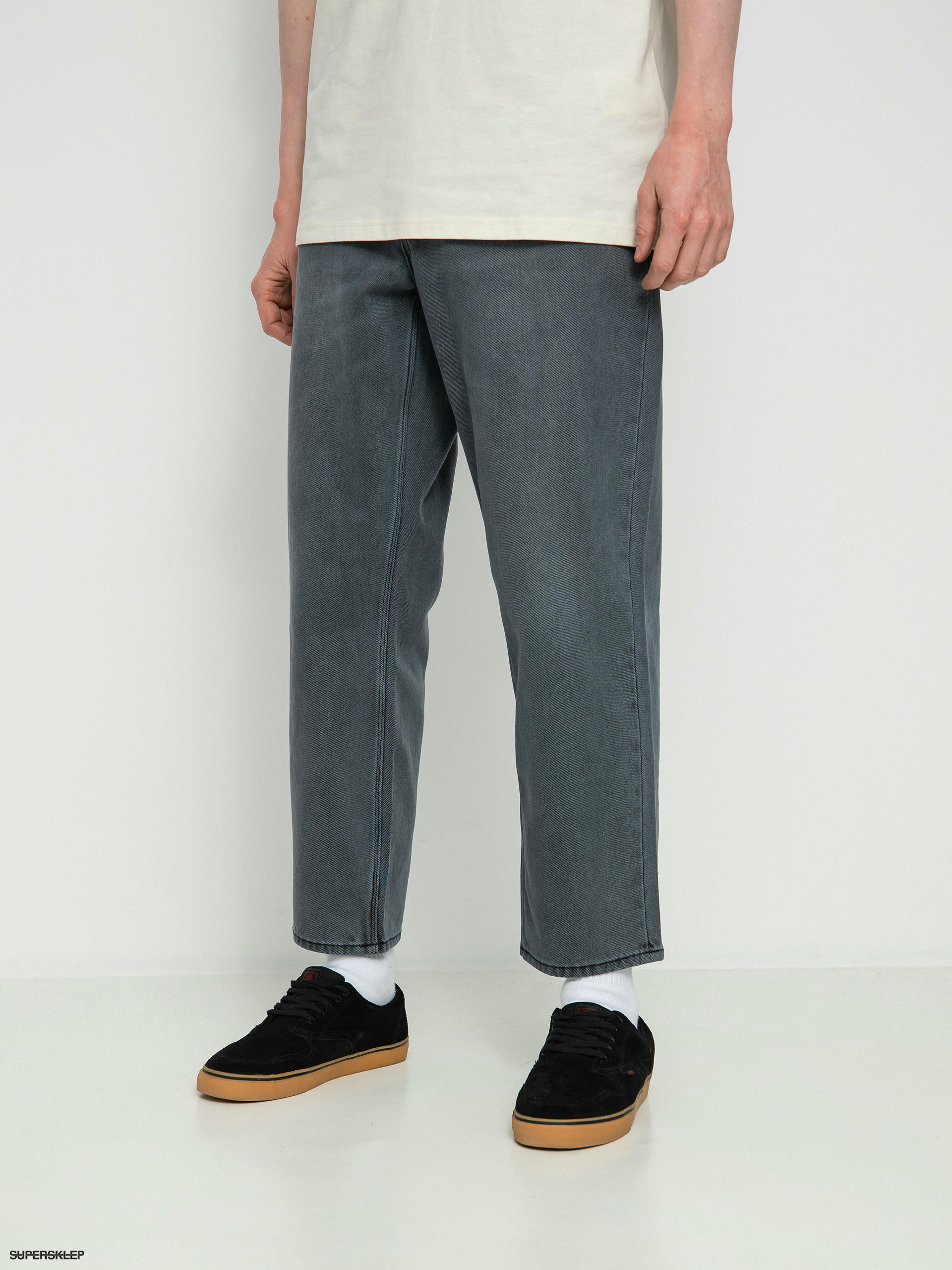 Kalhoty Volcom Modown Tapered Denim (fade to black)