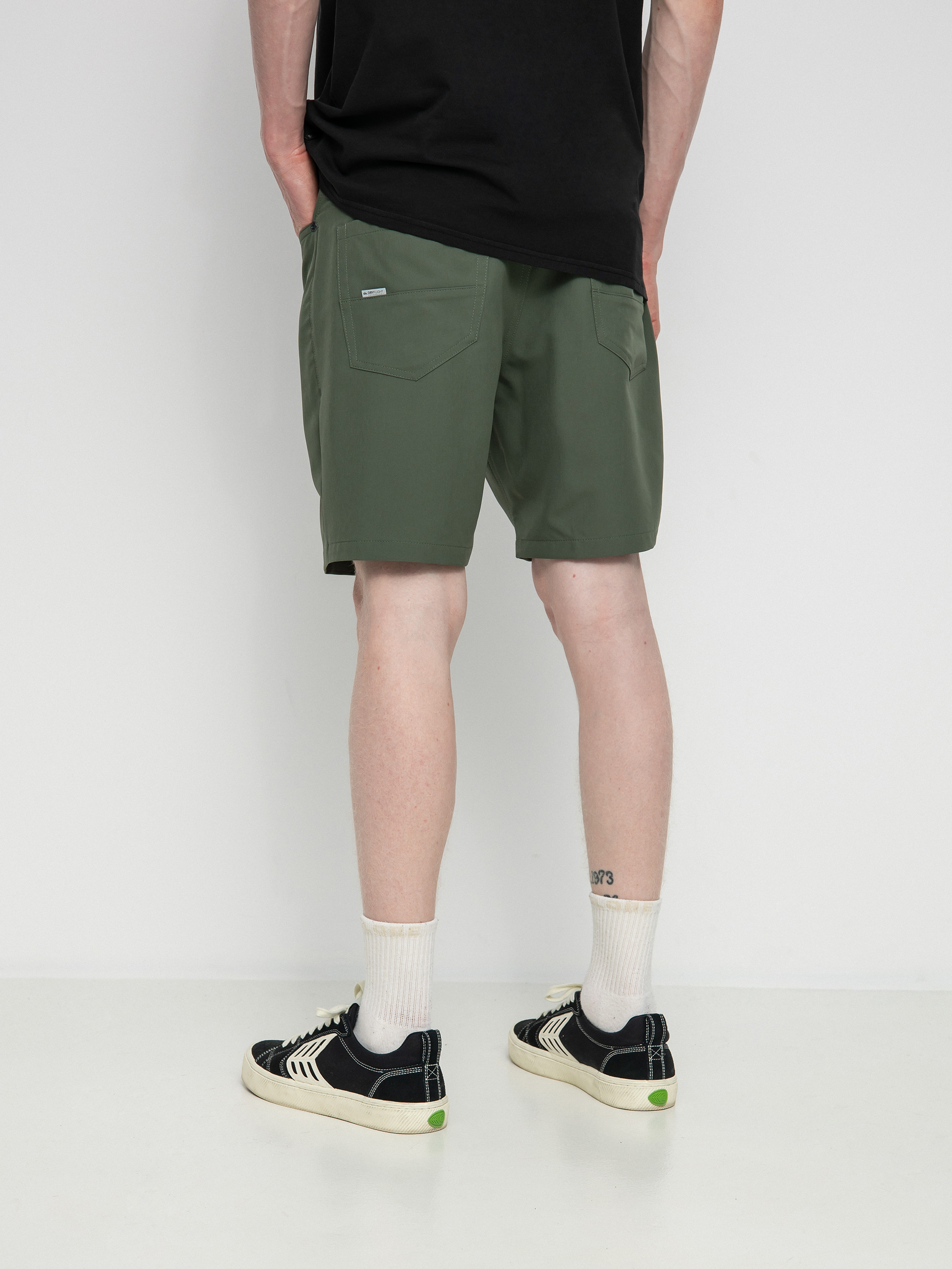 Kraťasy Quiksilver Nelson Drytwill Amphibian 18 (thyme)