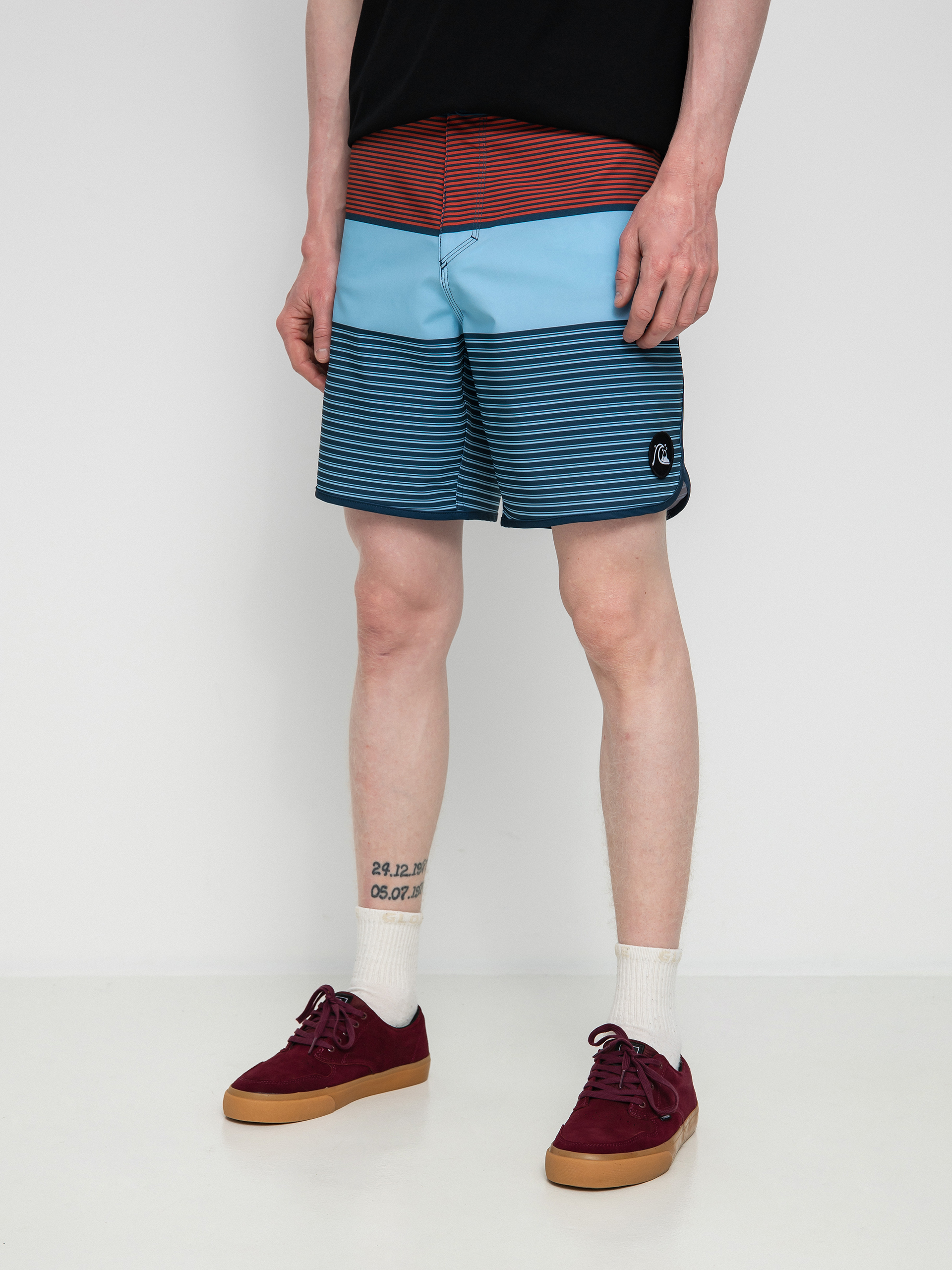 Plážové kraťasy Quiksilver Surfsilk Tijuana 18 (insignia blue)