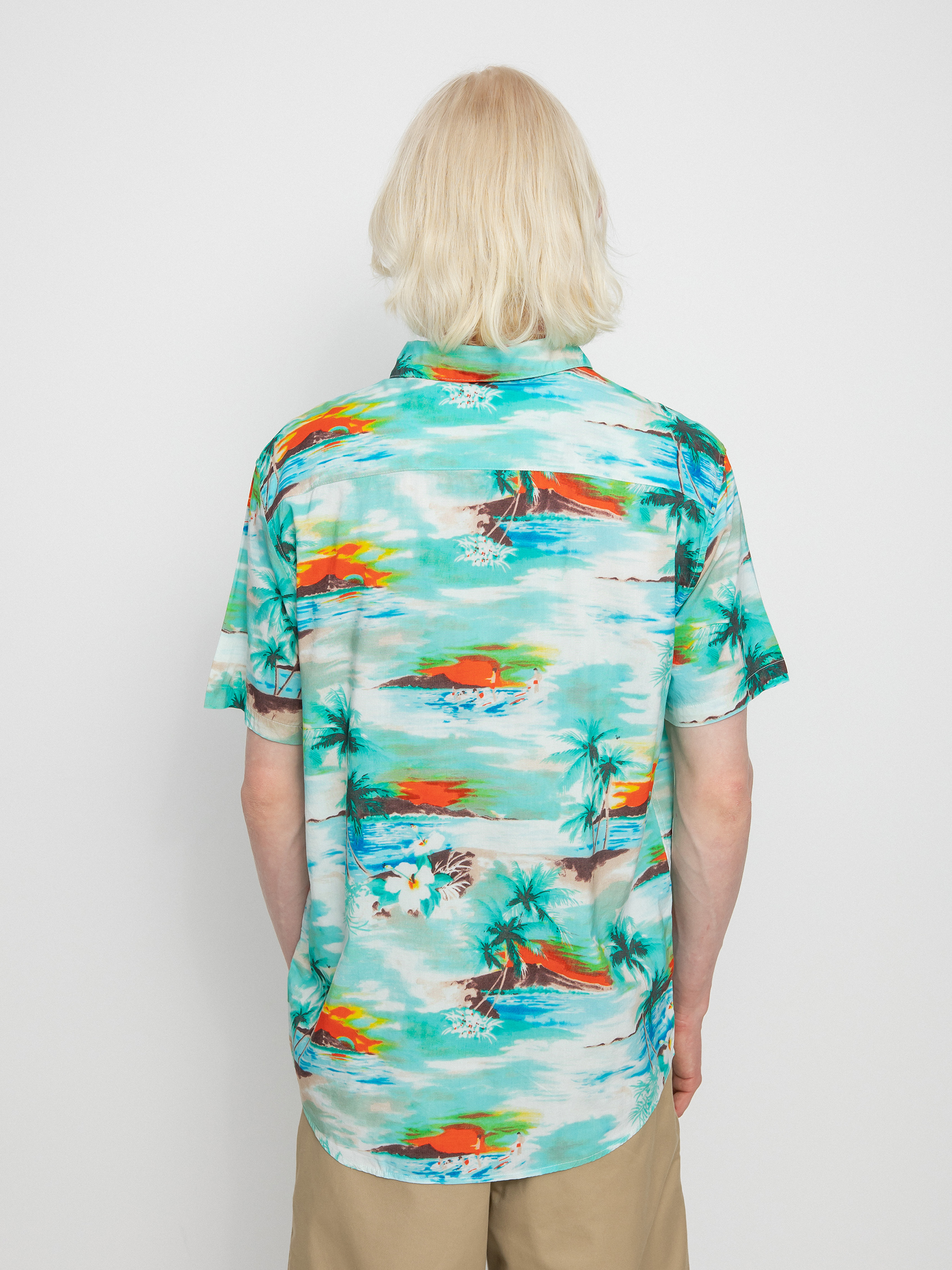 Košile RVCA Paradiso (teal)