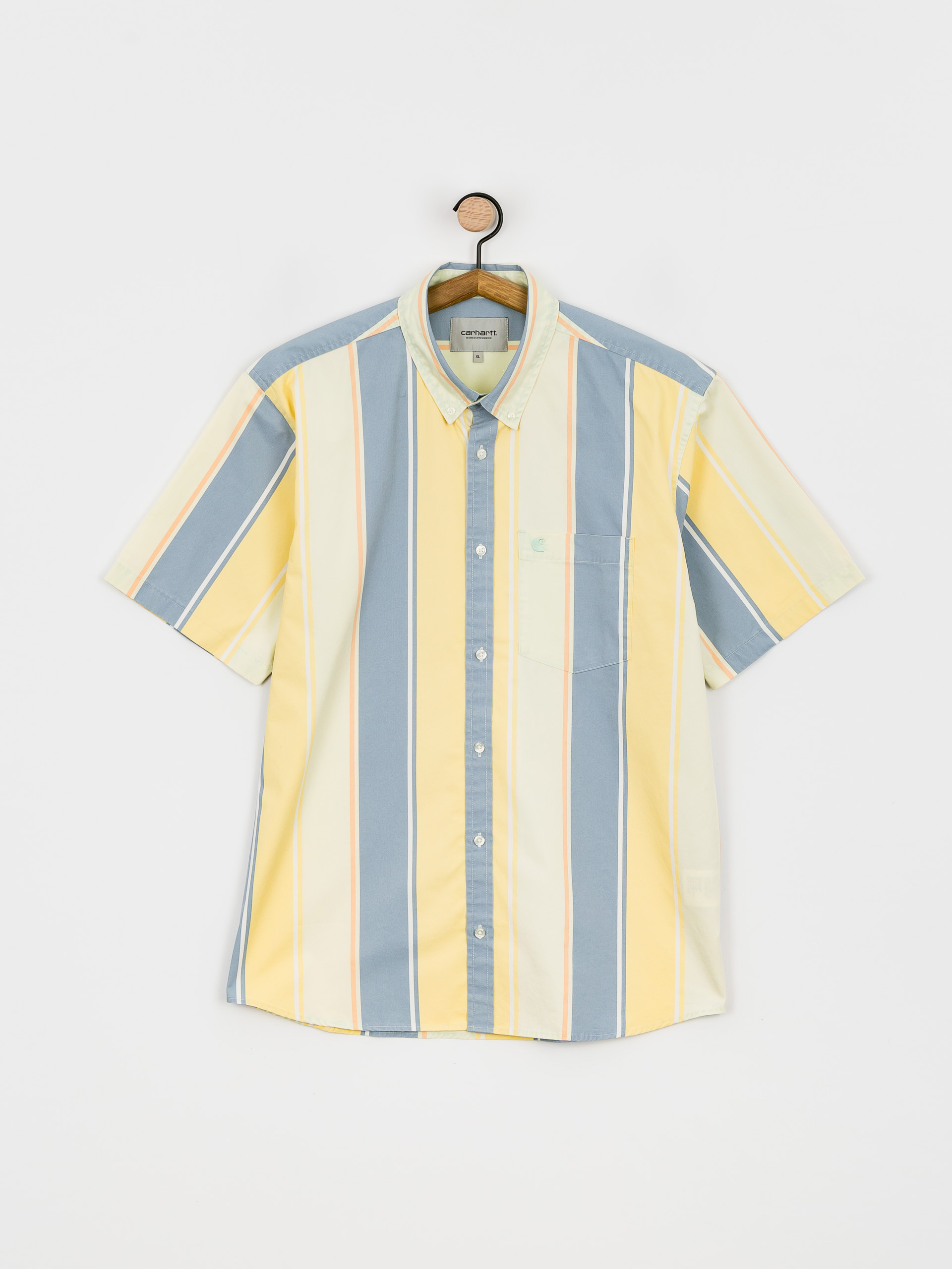 Košile Carhartt WIP Gilman (gilman stripe/pale spearmint)