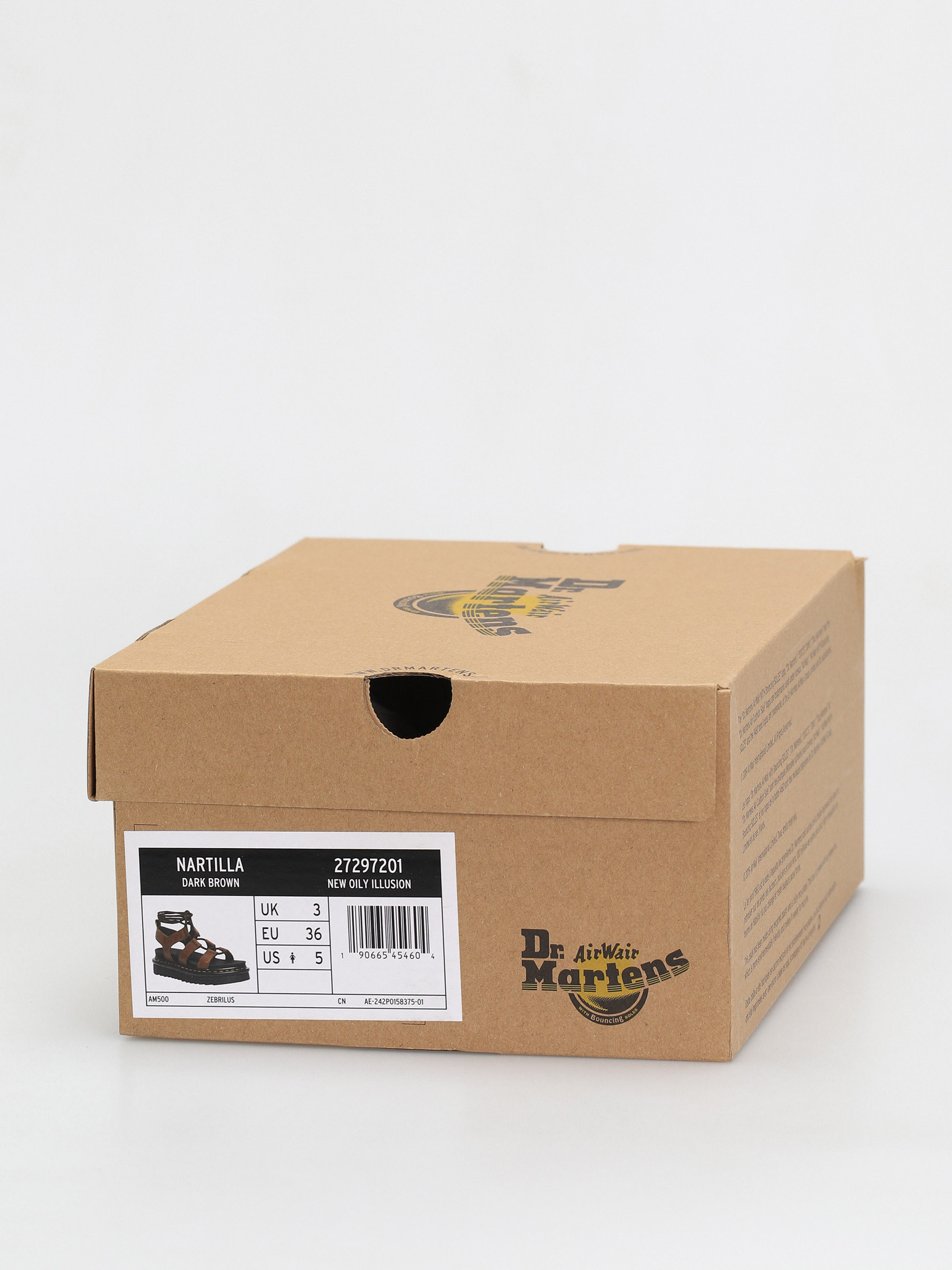 Sandaly Dr. Martens Nartilla Wmn (dark brown oily illusion)