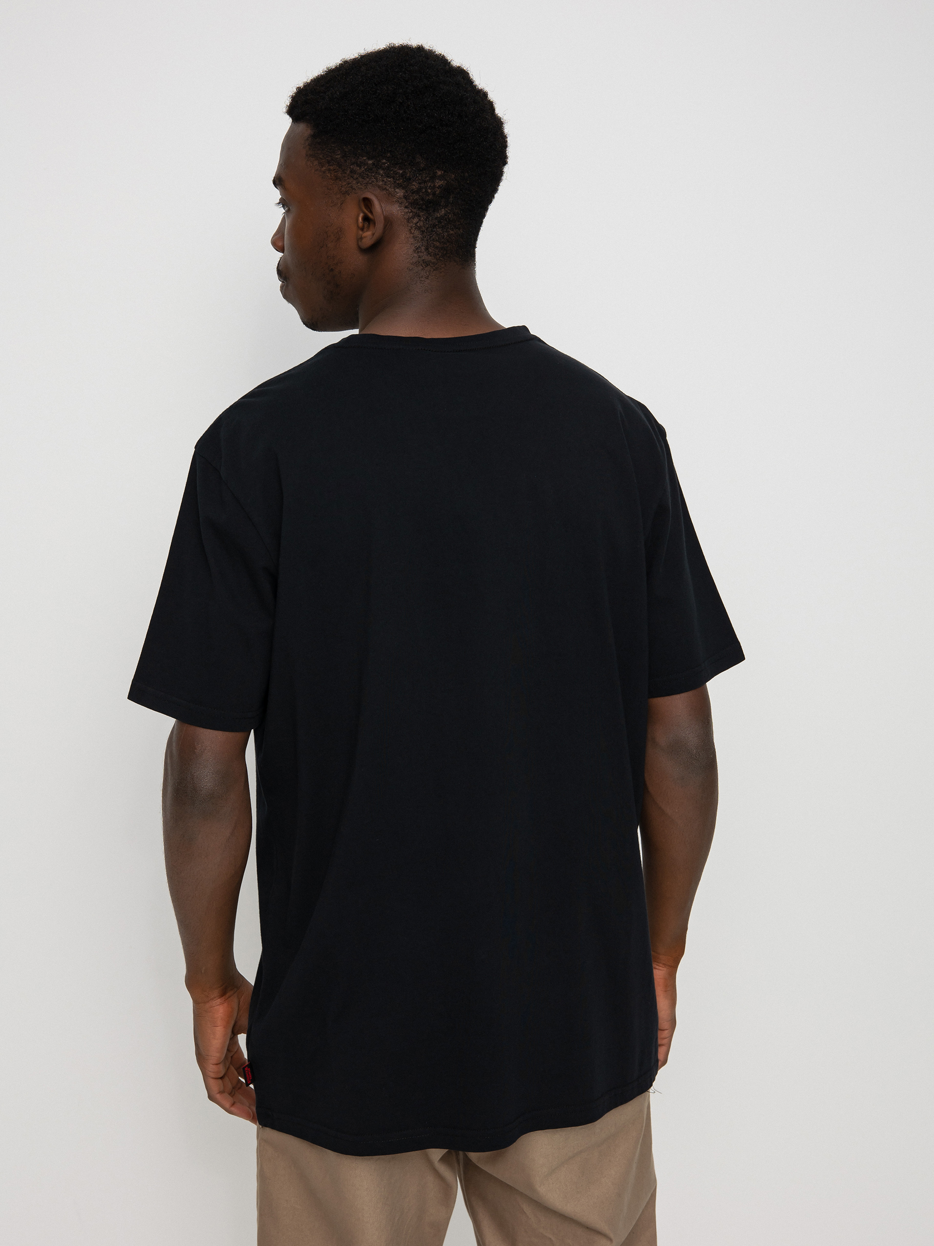 Tričko Quiksilver X Stranger Things Welcome (black)