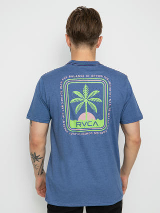 Tričko RVCA Palm Beach 0528 (royal)