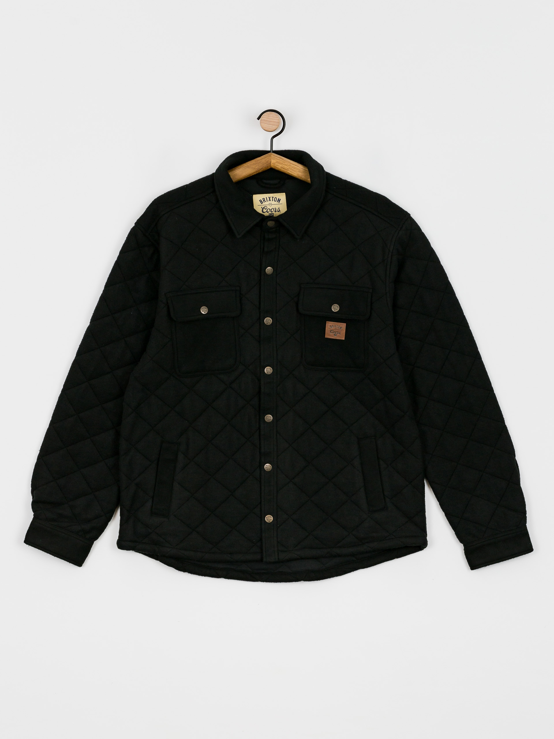 Bunda Brixton Coors Cass Quilted Fleece (black)
