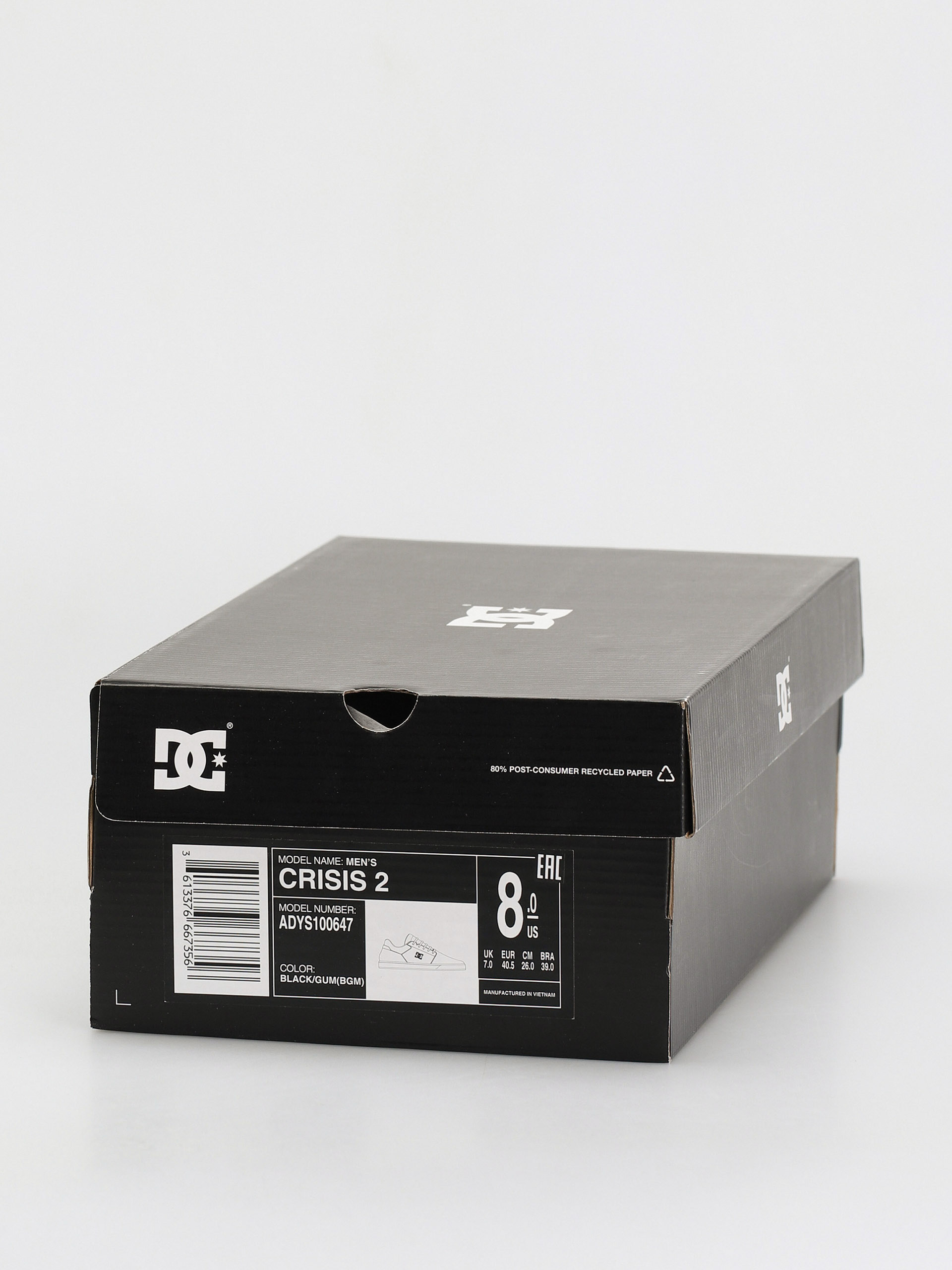 Boty DC Crisis 2 (black/gum)