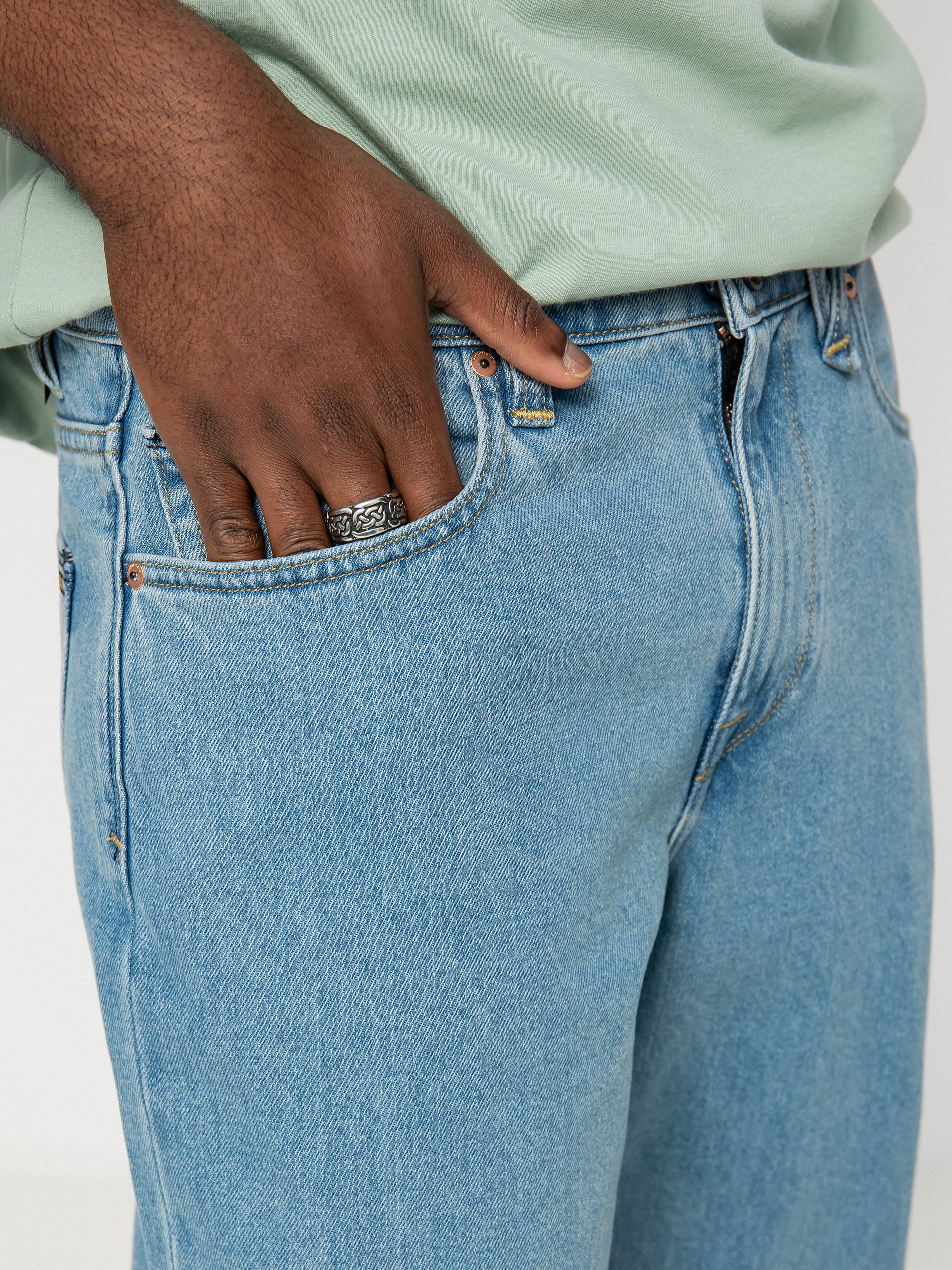 Kalhoty Volcom Modown Tapered Denim (blue)