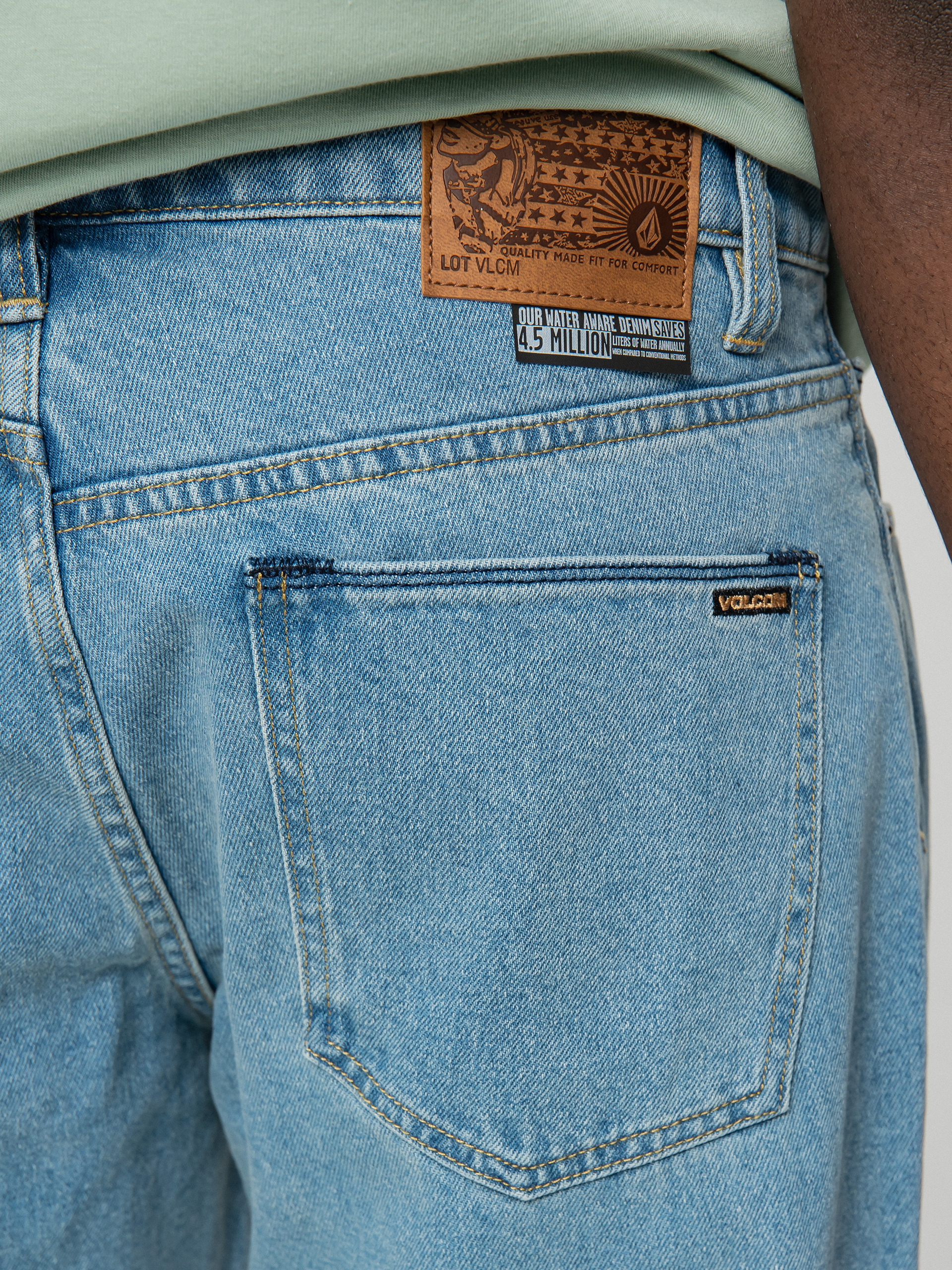 Kalhoty Volcom Modown Tapered Denim (blue)