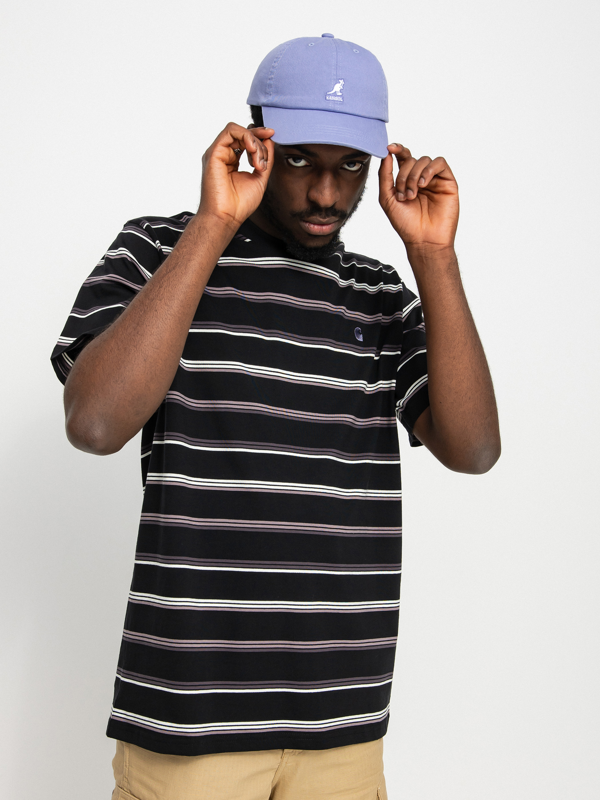 Tričko Carhartt WIP Vonn (vonn stripe/black/artichoke/artichoke)