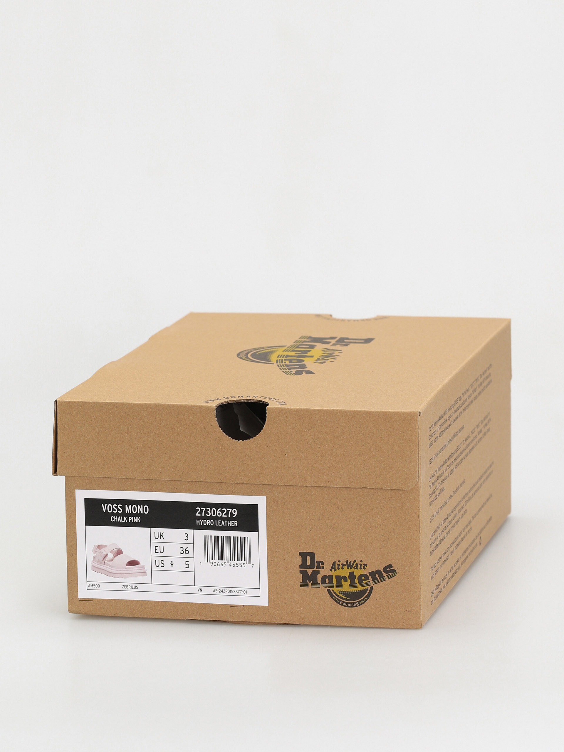 Sandaly Dr. Martens Voss Mono Wmn (chalk pink hydro)