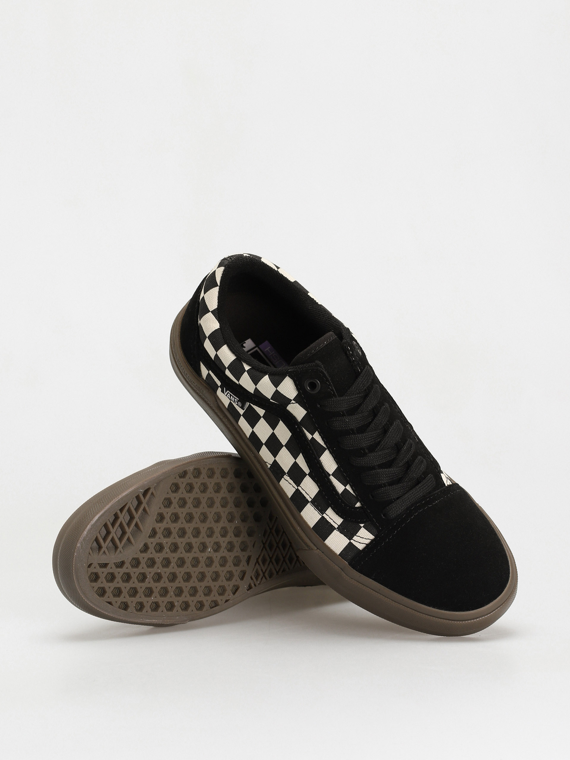 Boty Vans Bmx Old Skool (checkerboard black/dark gum)