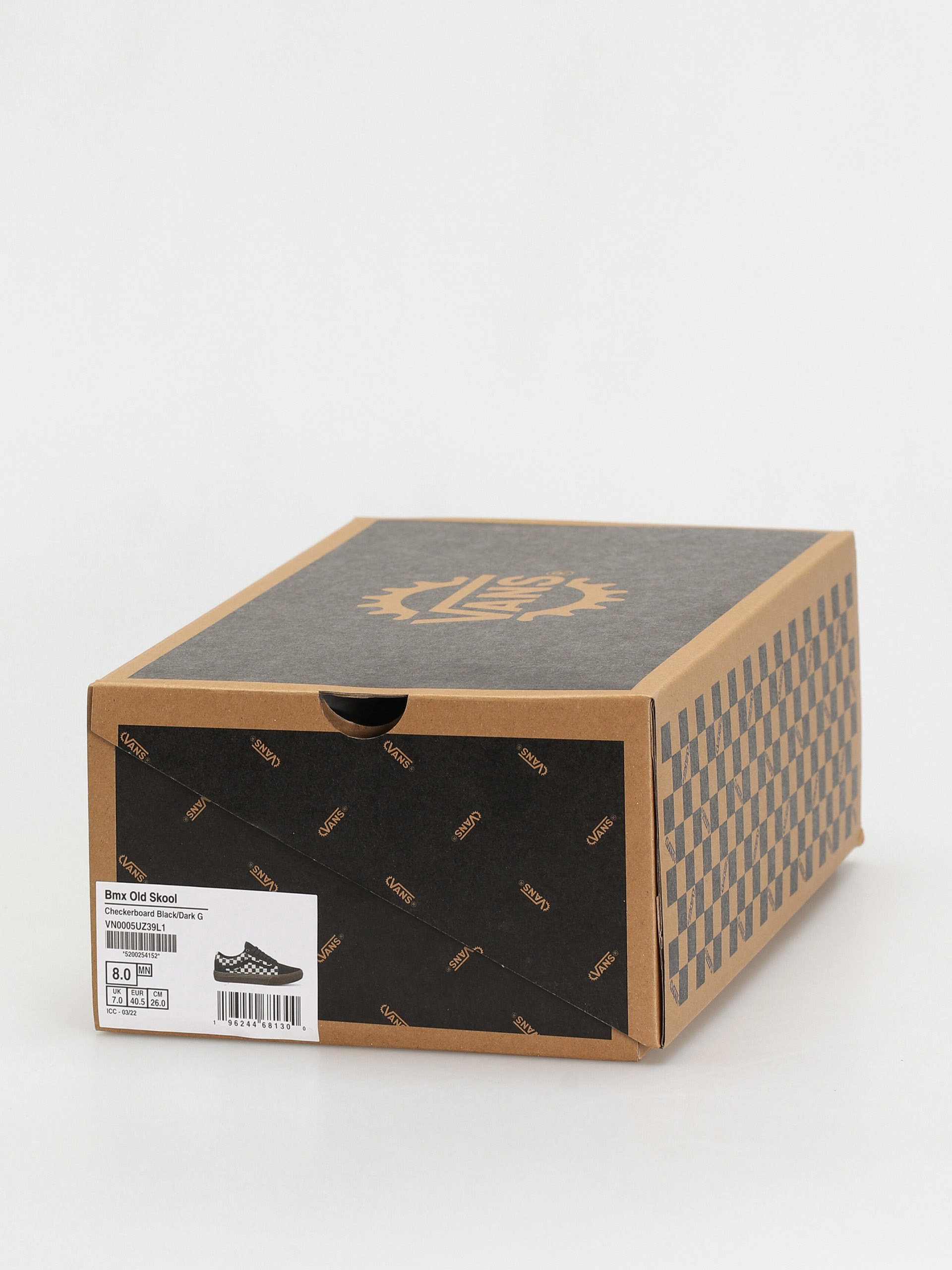 Boty Vans Bmx Old Skool (checkerboard black/dark gum)