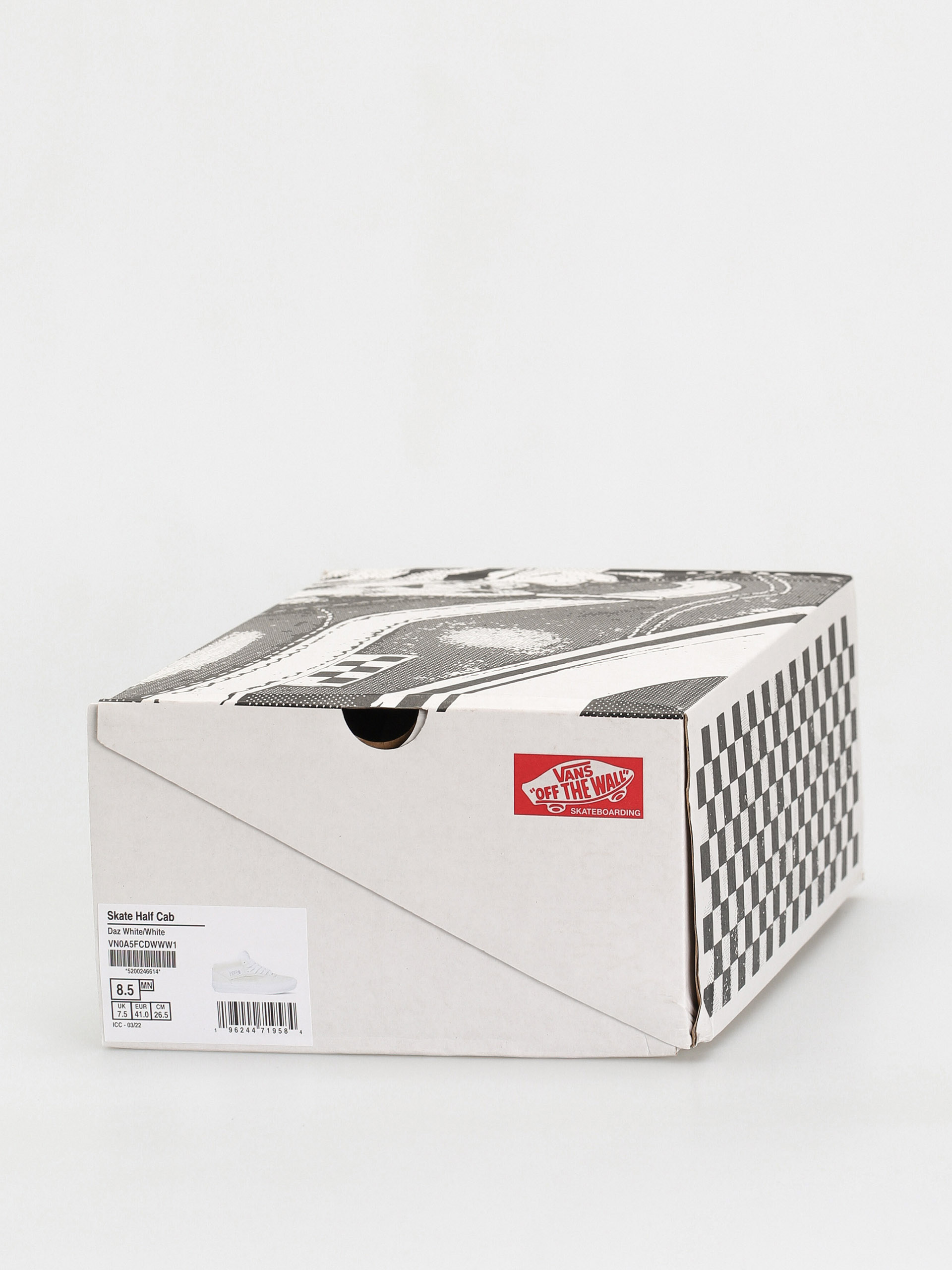 Boty Vans Skate Half Cab (daz white/white)