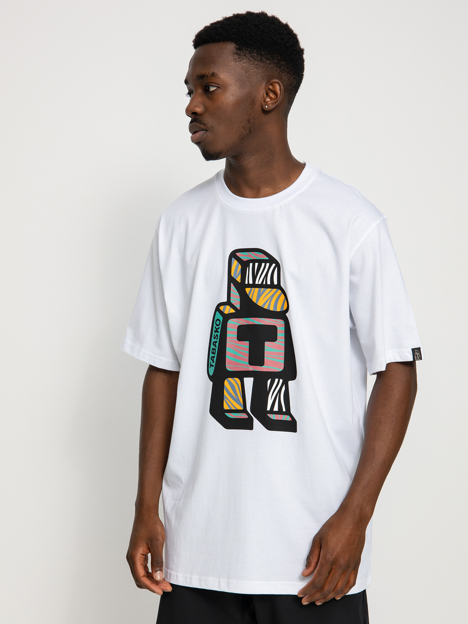 Tričko Tabasko Pattern (white)