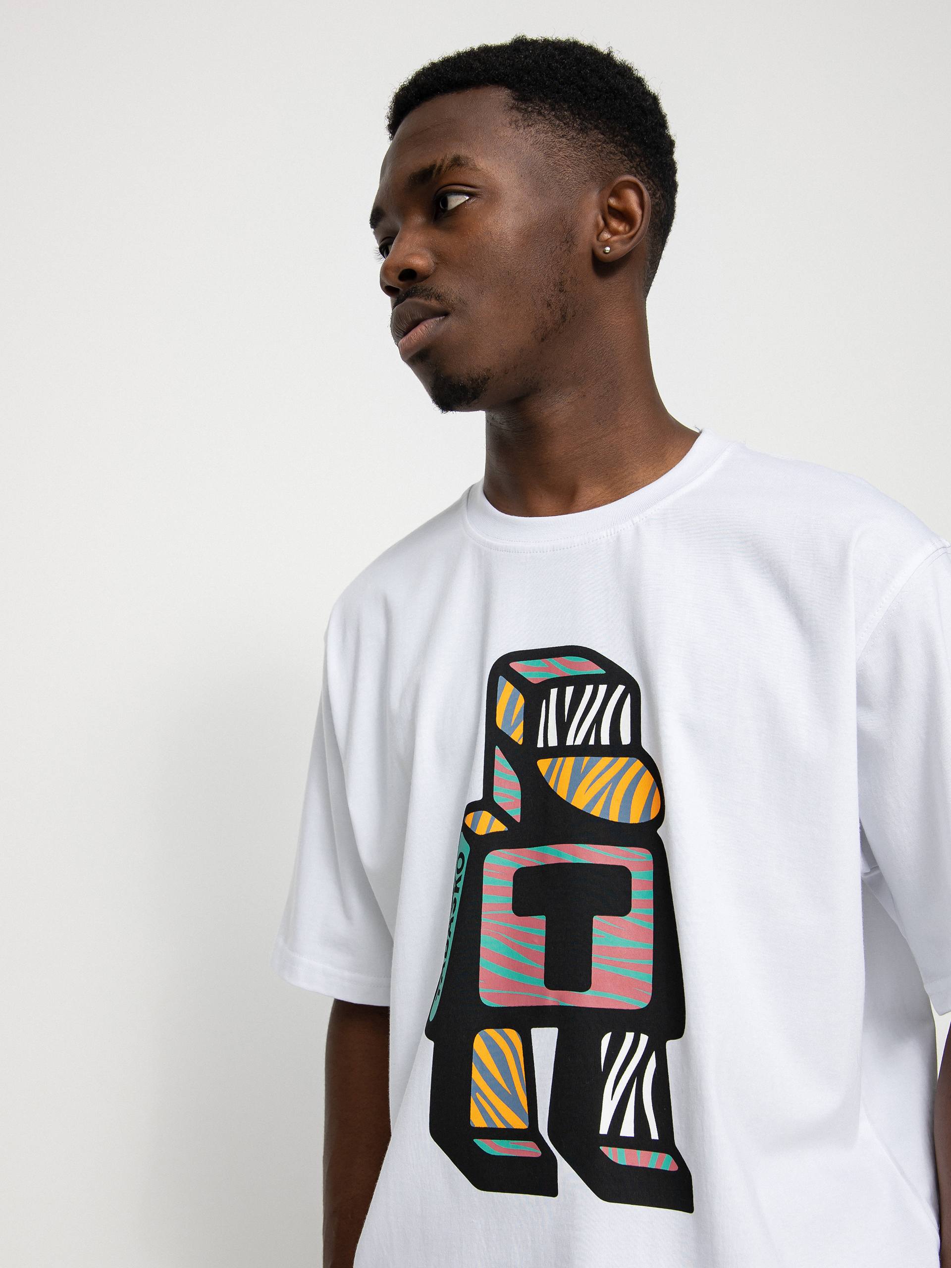 Tričko Tabasko Pattern (white)