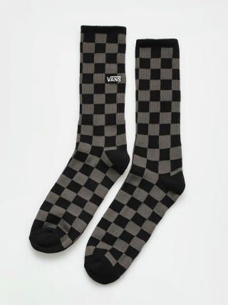 Ponožky Vans Checkerboard Crew II (black/charcoal)