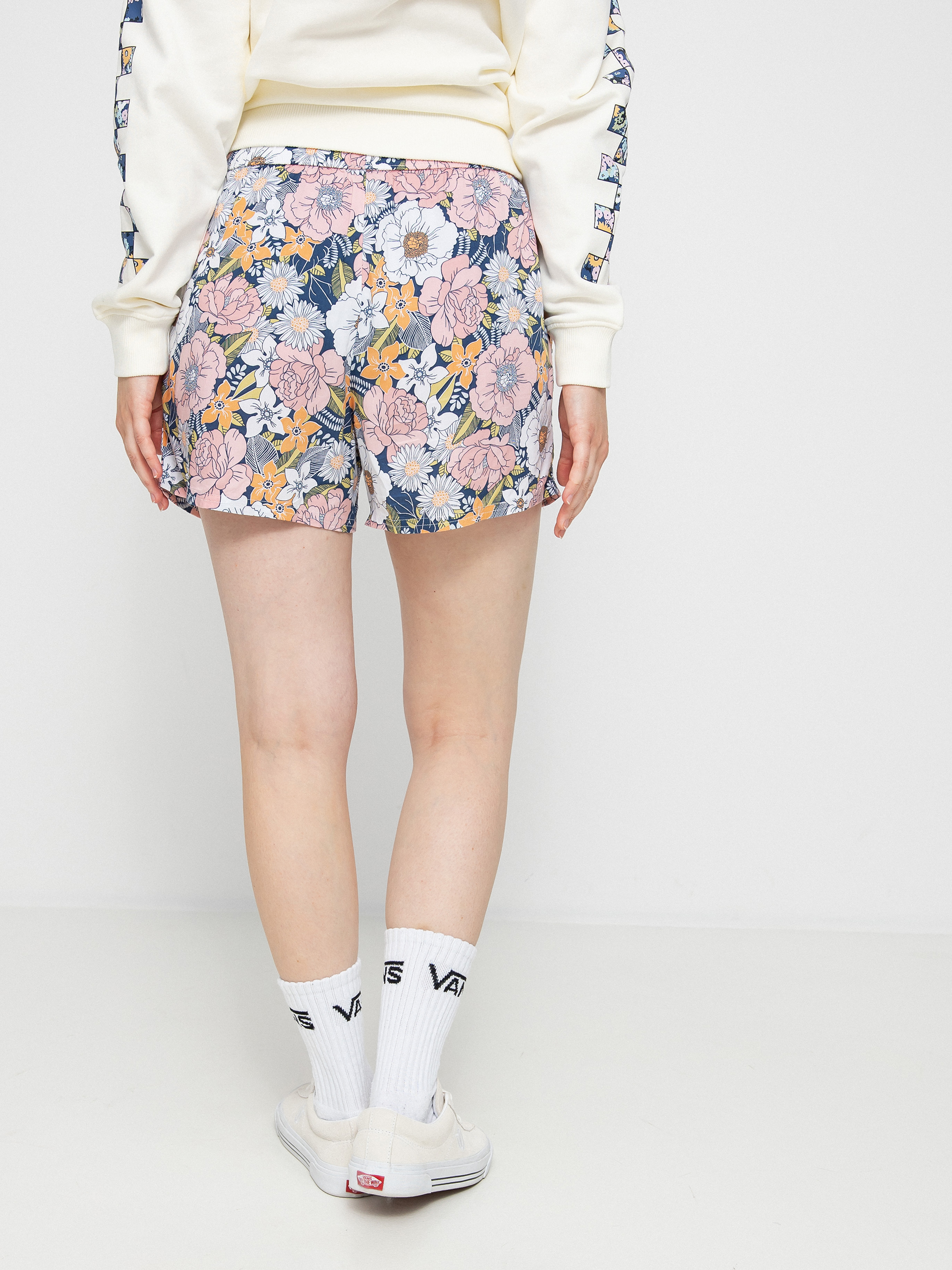Kraťasy Vans Summer Print Woven Short Wmn (retro floral)