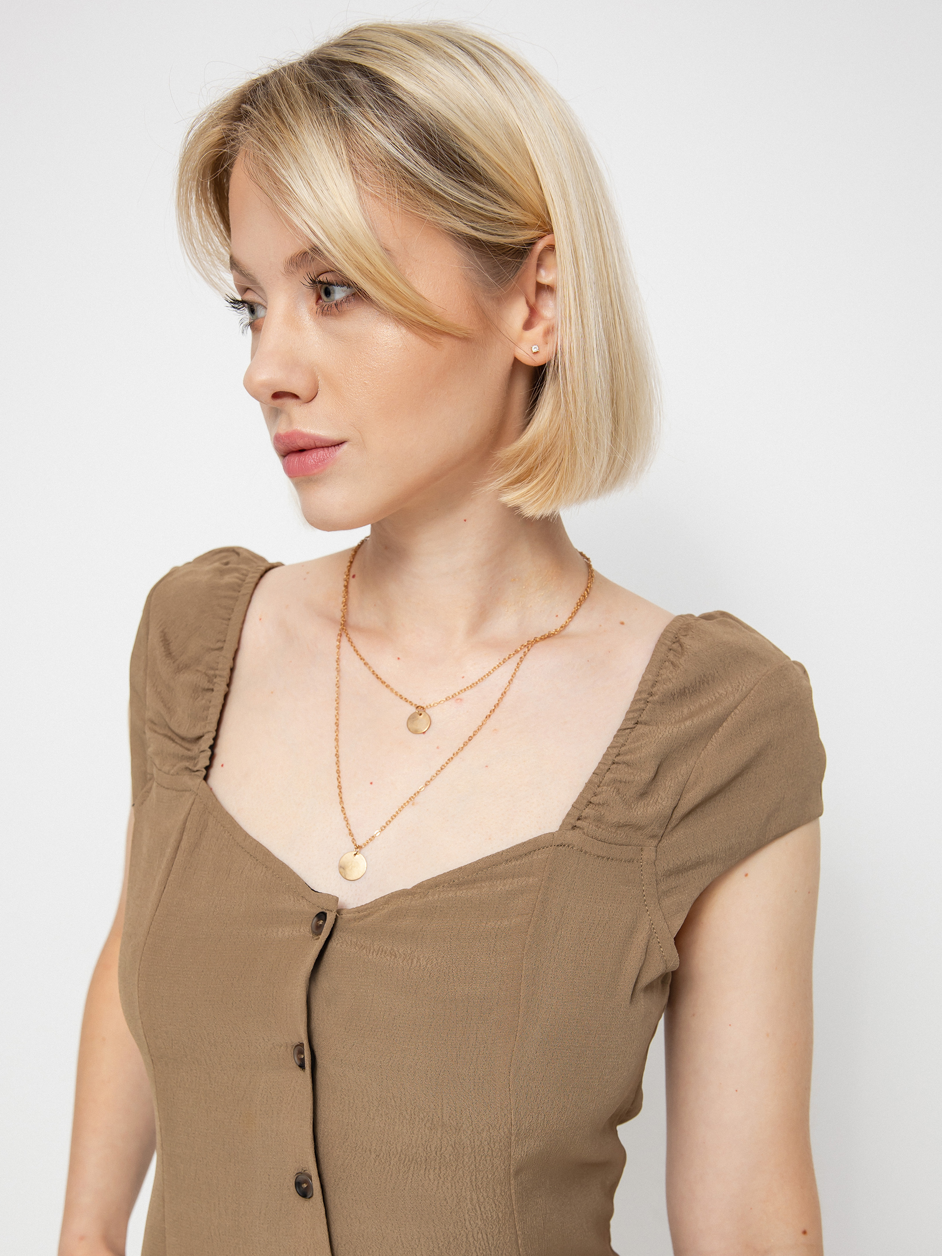 Šaty  RVCA Interruption Wmn (stone)