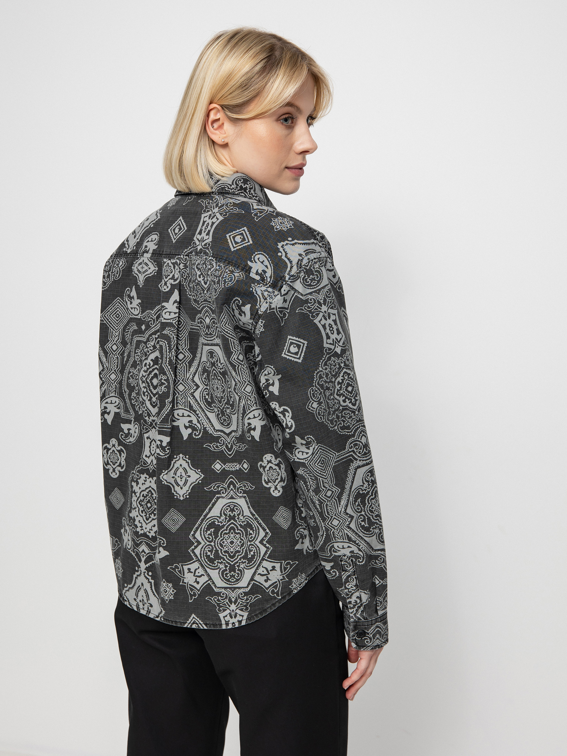 Košile Carhartt WIP Verse Wmn (verse print/black)