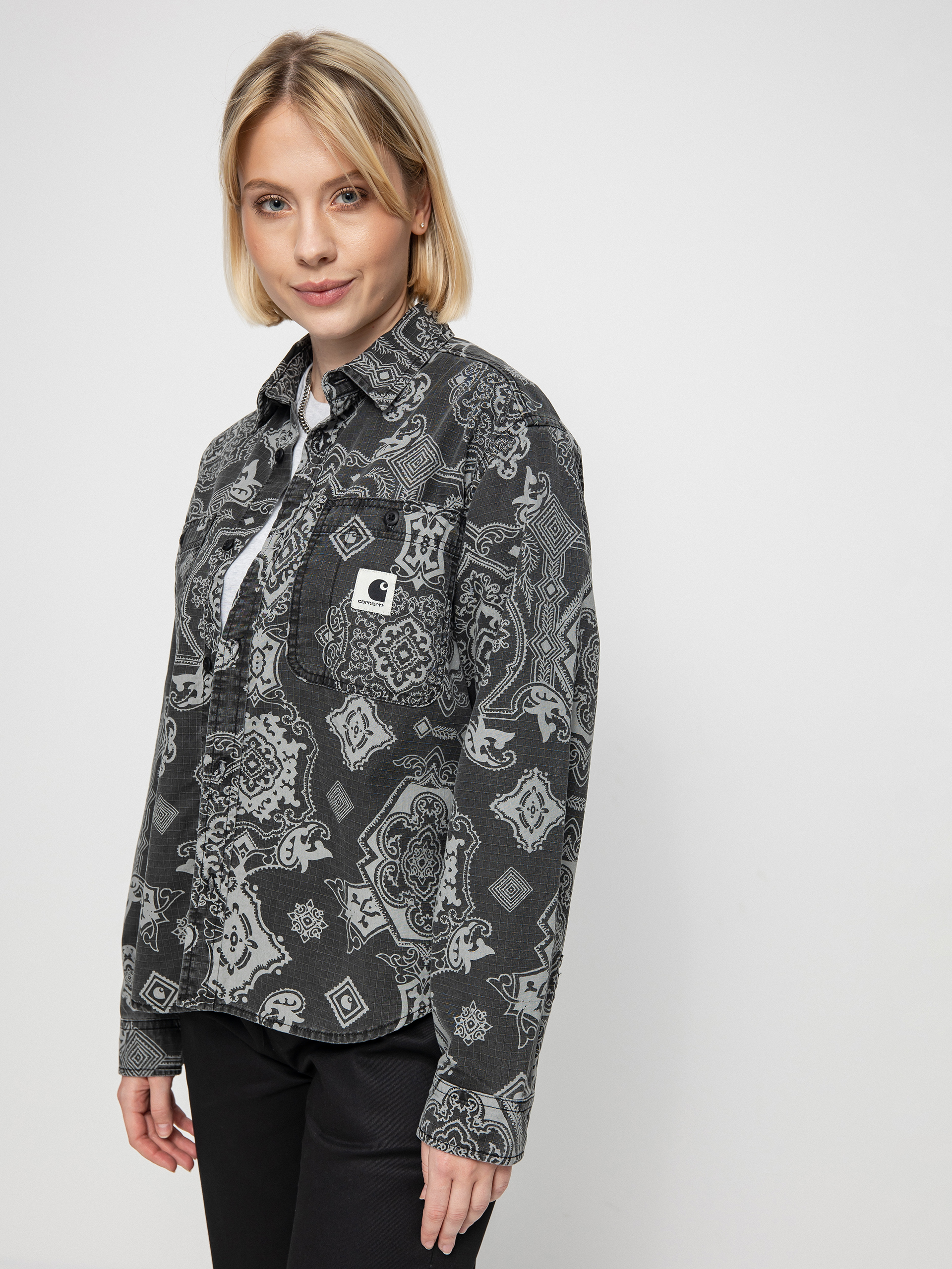 Košile Carhartt WIP Verse Wmn (verse print/black)