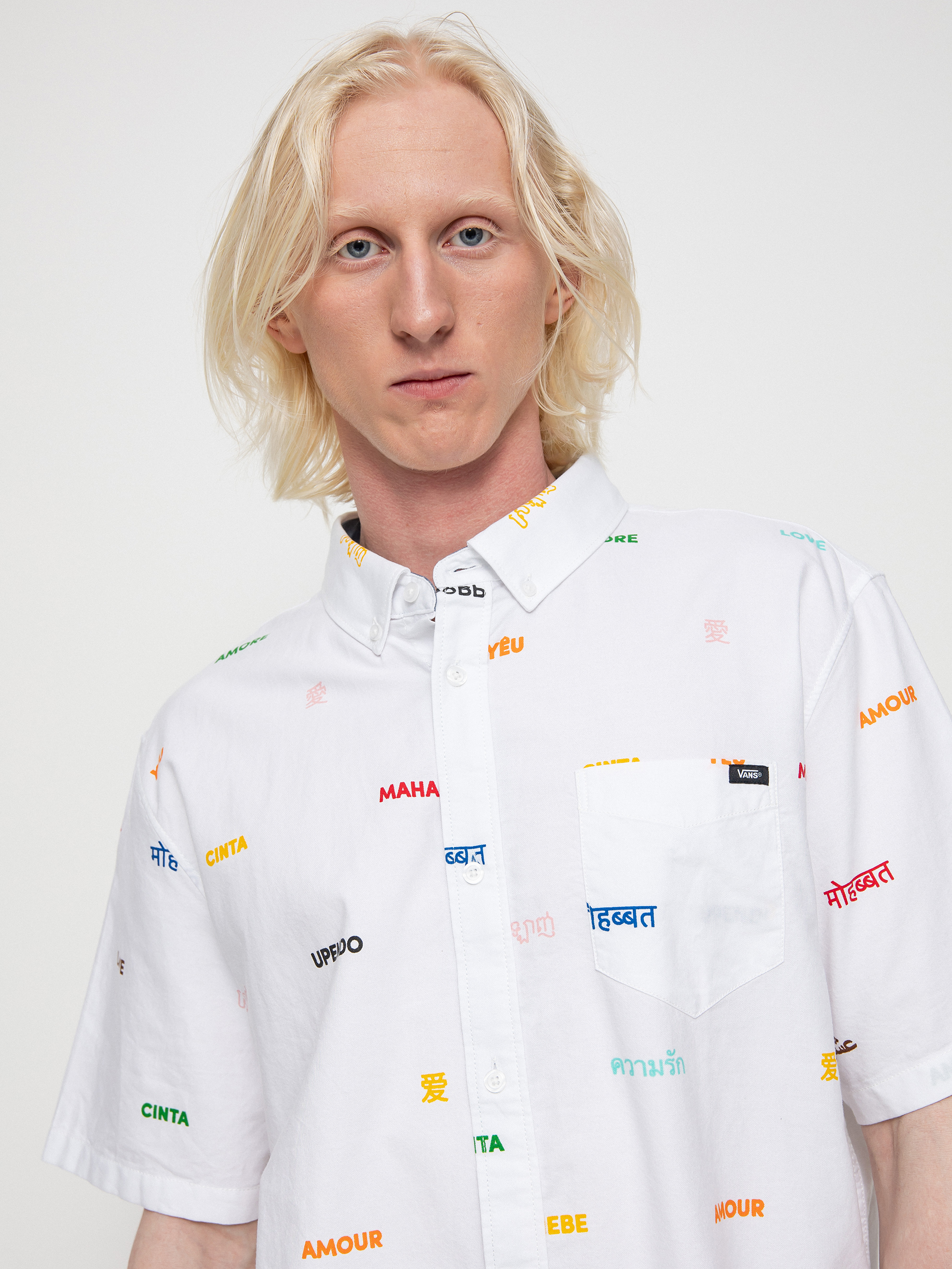 Košile Vans Houser (pride/white)