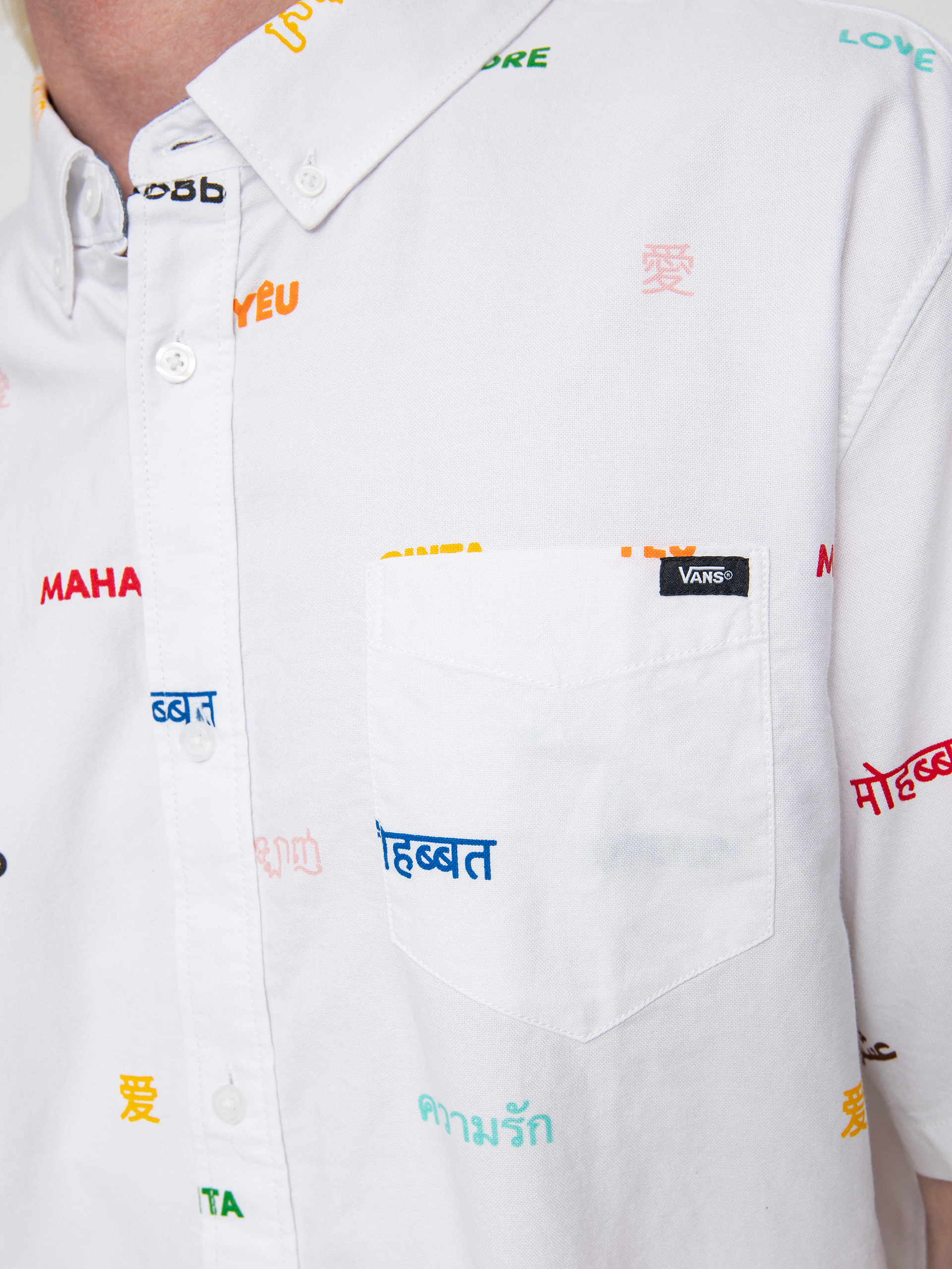 Košile Vans Houser (pride/white)