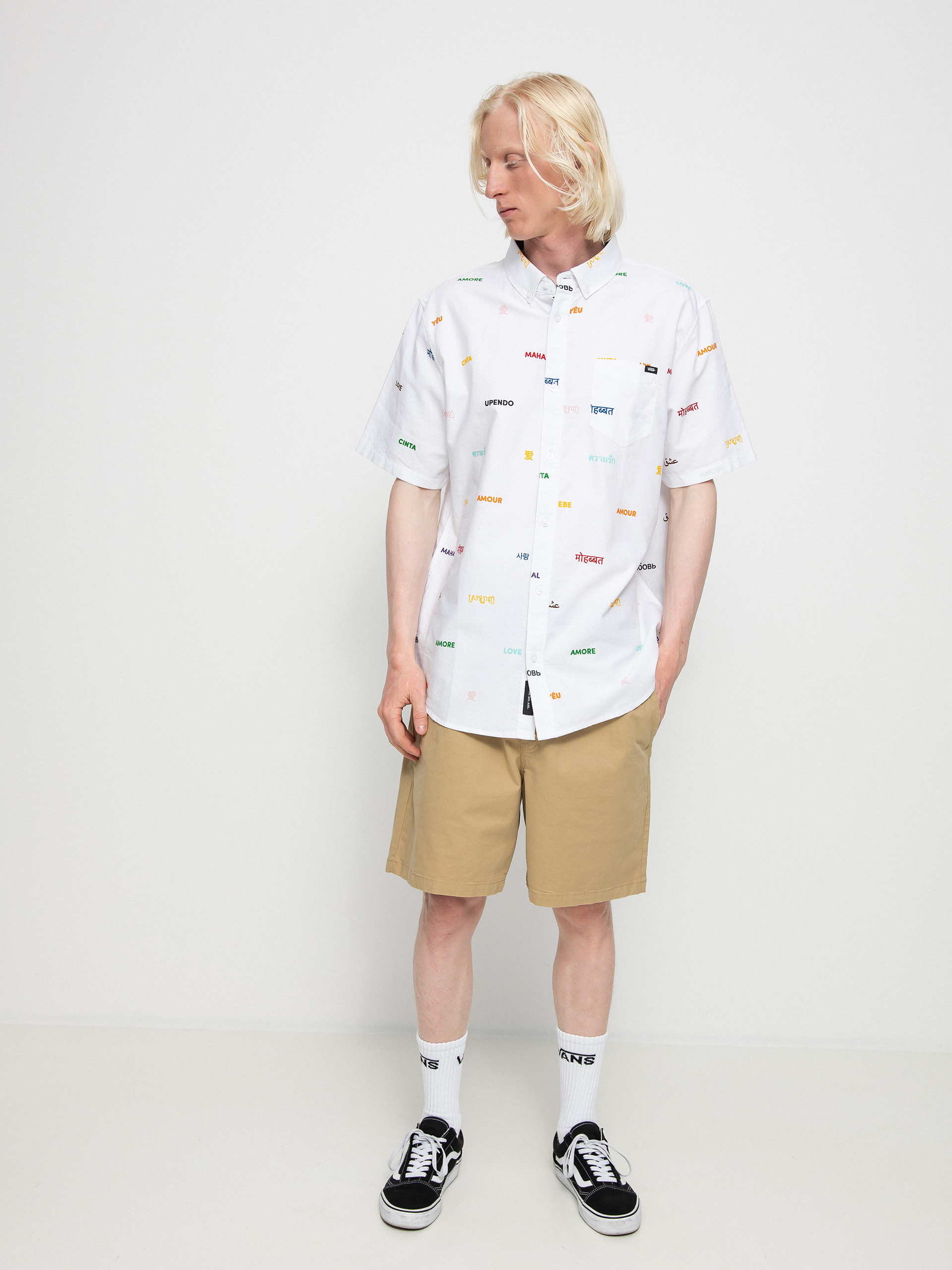 Košile Vans Houser (pride/white)