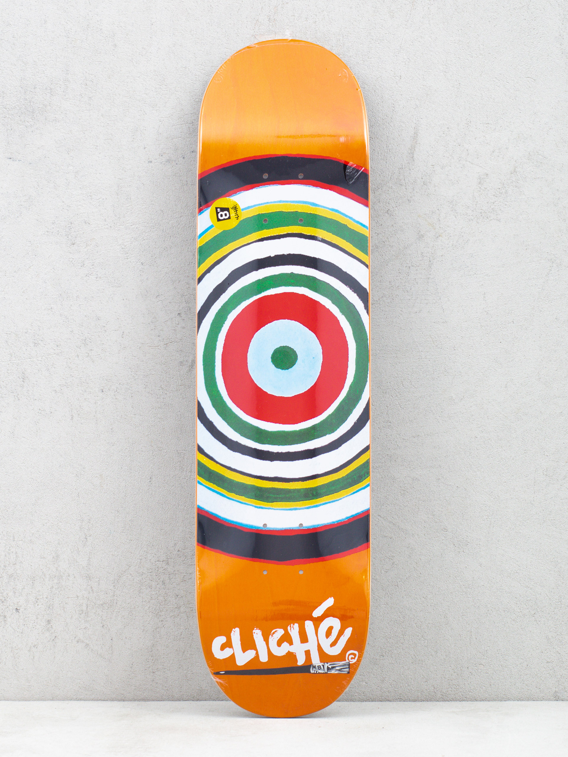 Deska Cliche Painted Circle Rhm (orange/multi)