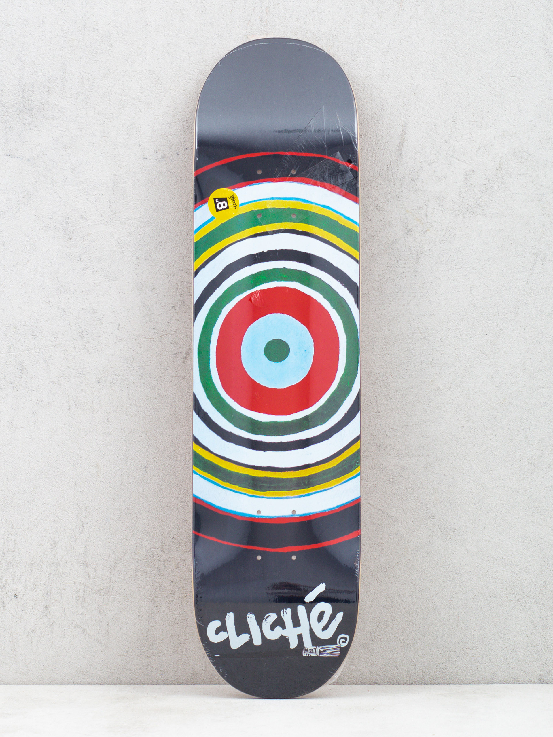 Deska Cliche Painted Circle Rhm (black/multi)