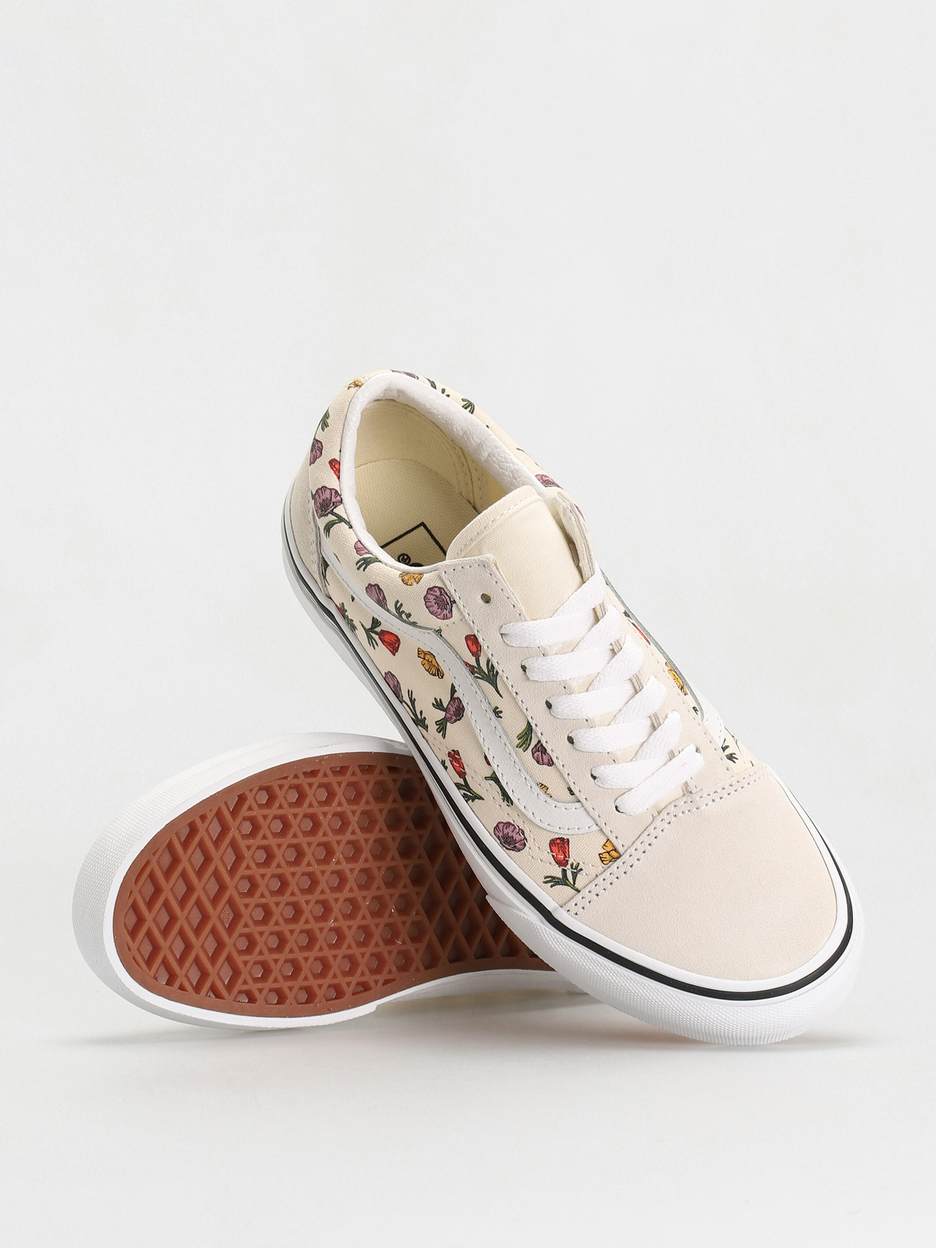 Boty Vans Old Skool (poppy floral cream)
