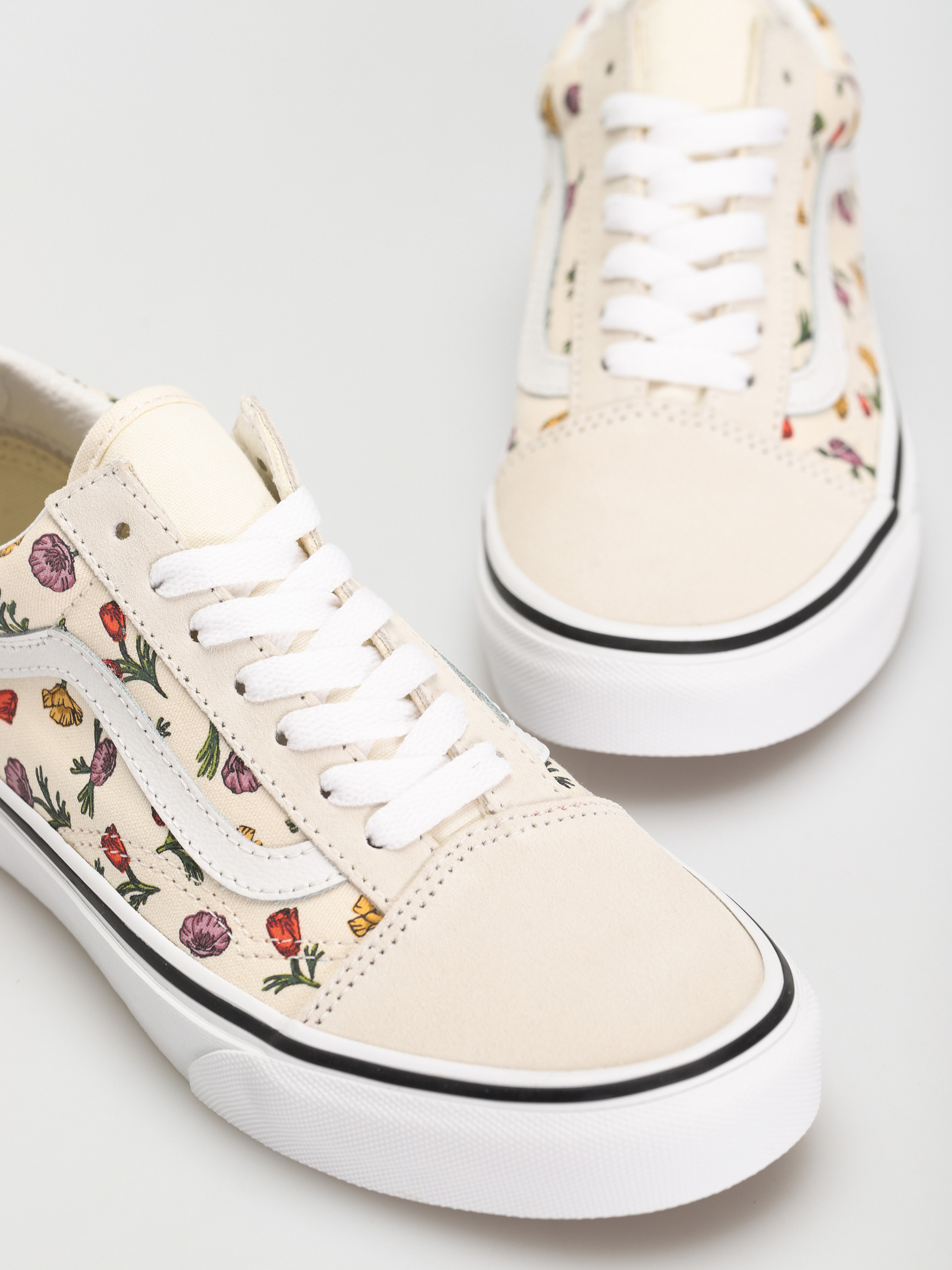 Boty Vans Old Skool (poppy floral cream)