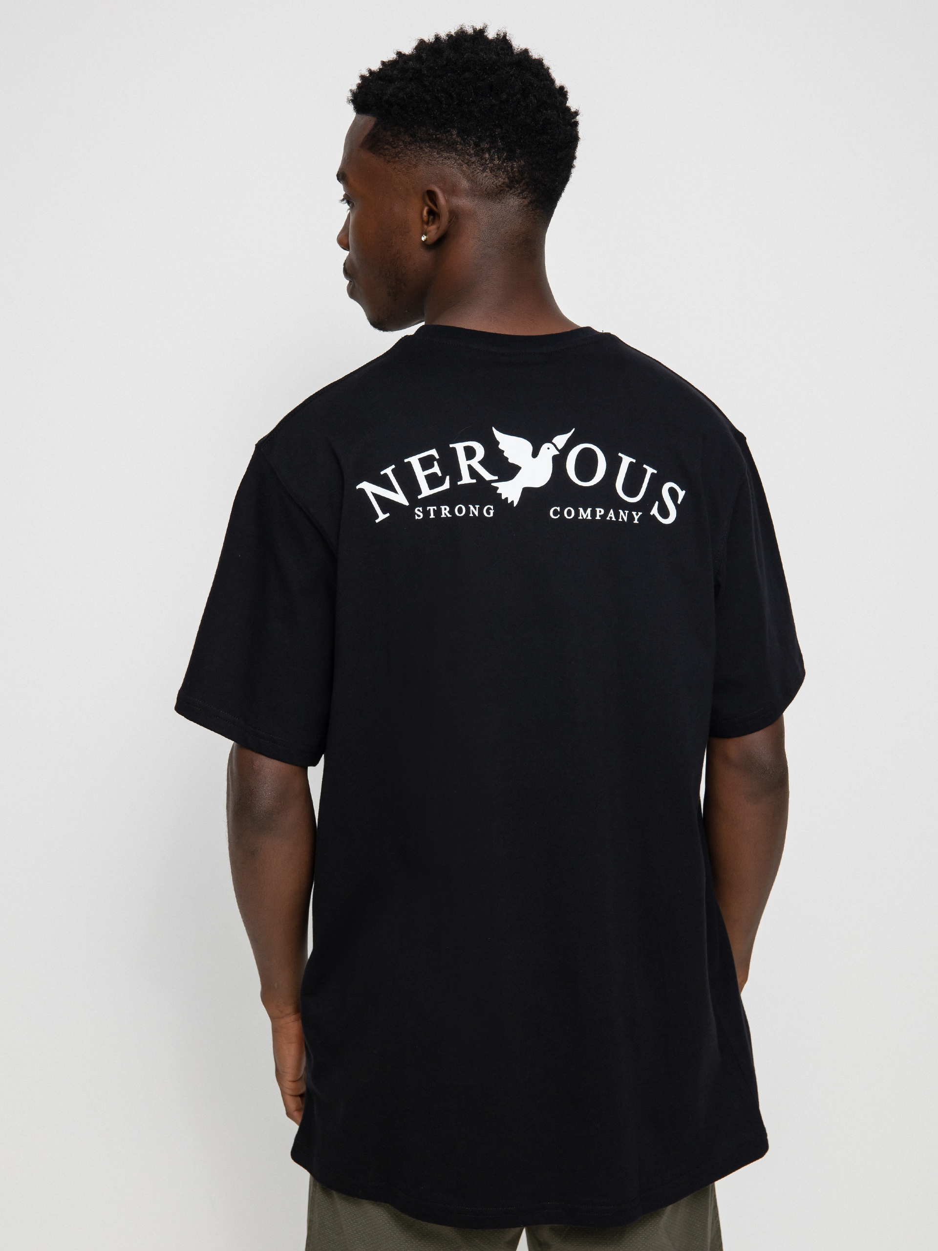 Tričko Nervous Classic Arc (black)