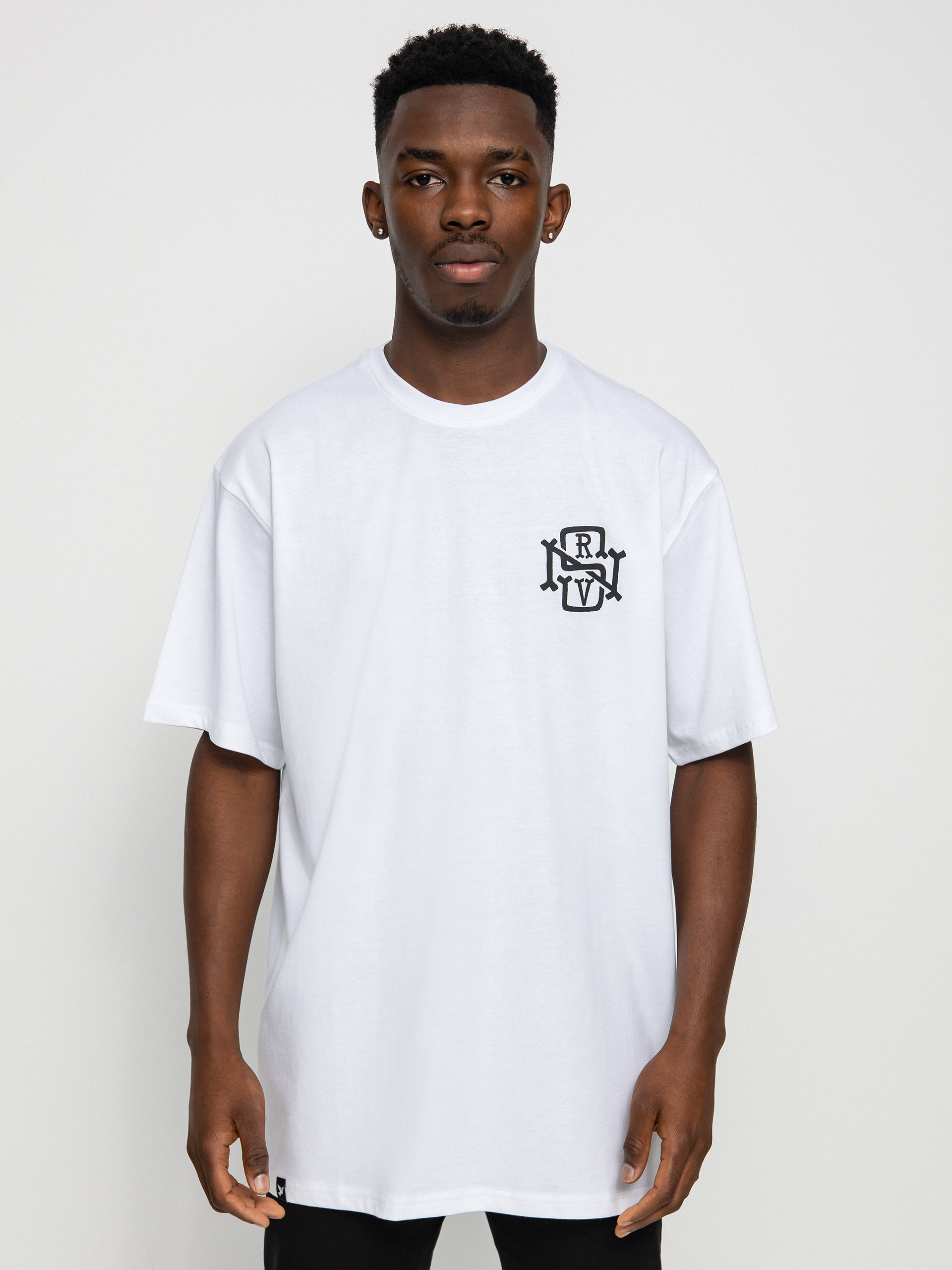 Tričko Nervous Initial (white)