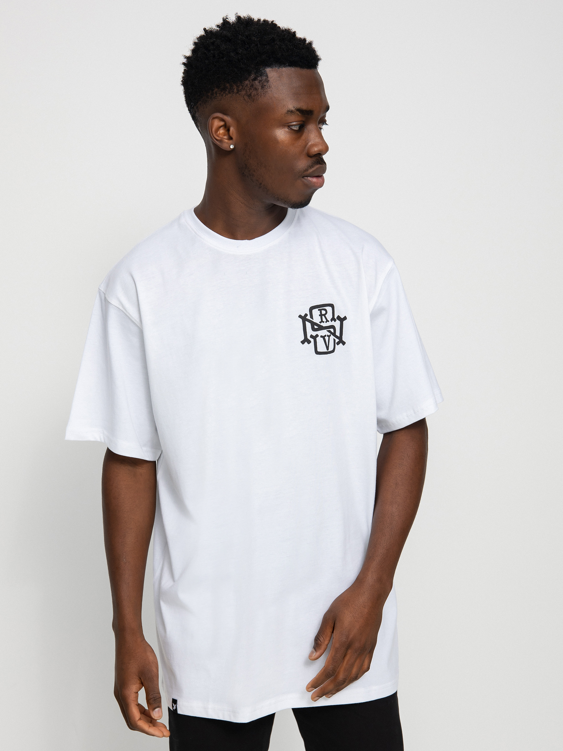 Tričko Nervous Initial (white)