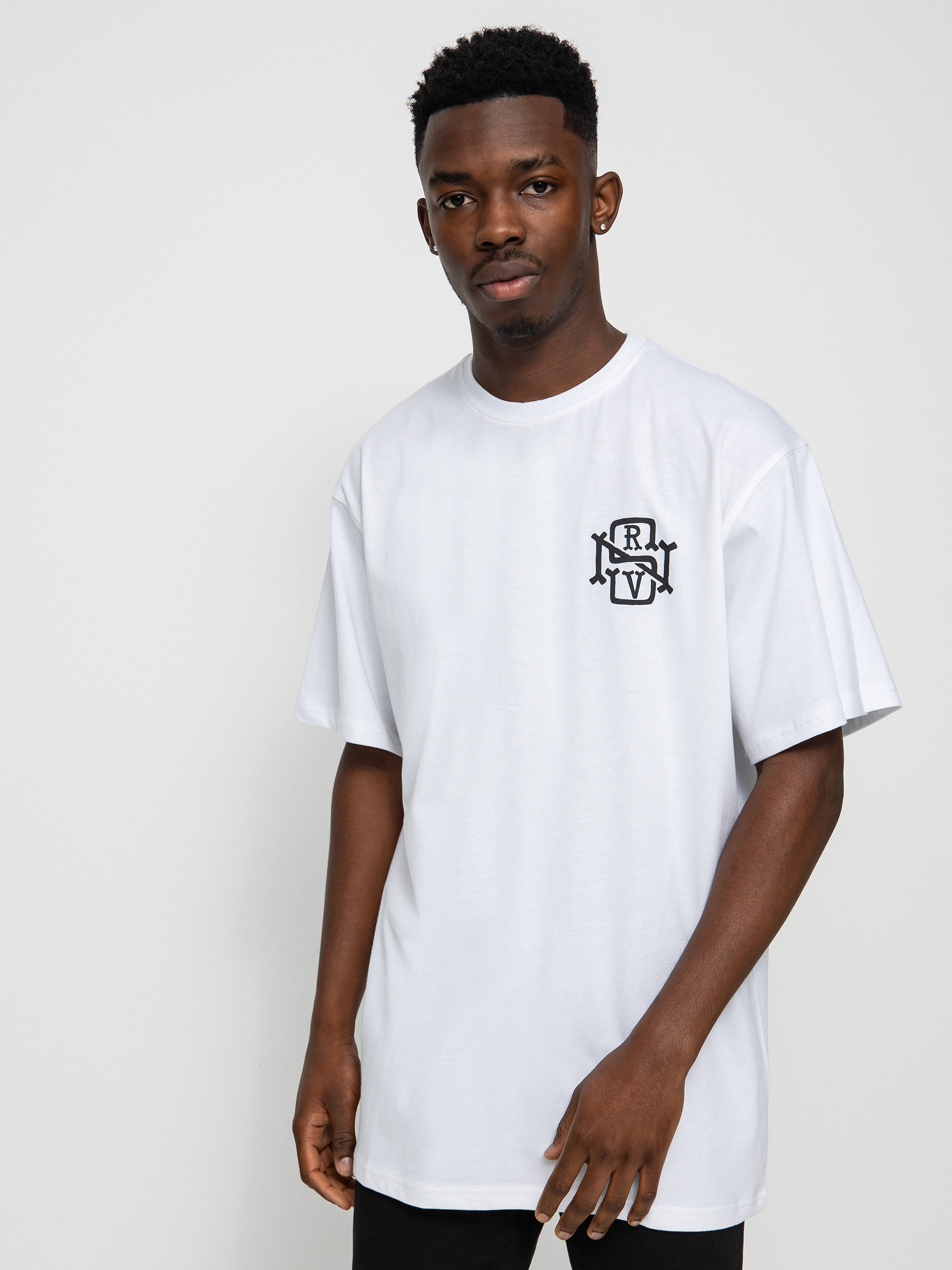 Tričko Nervous Initial (white)