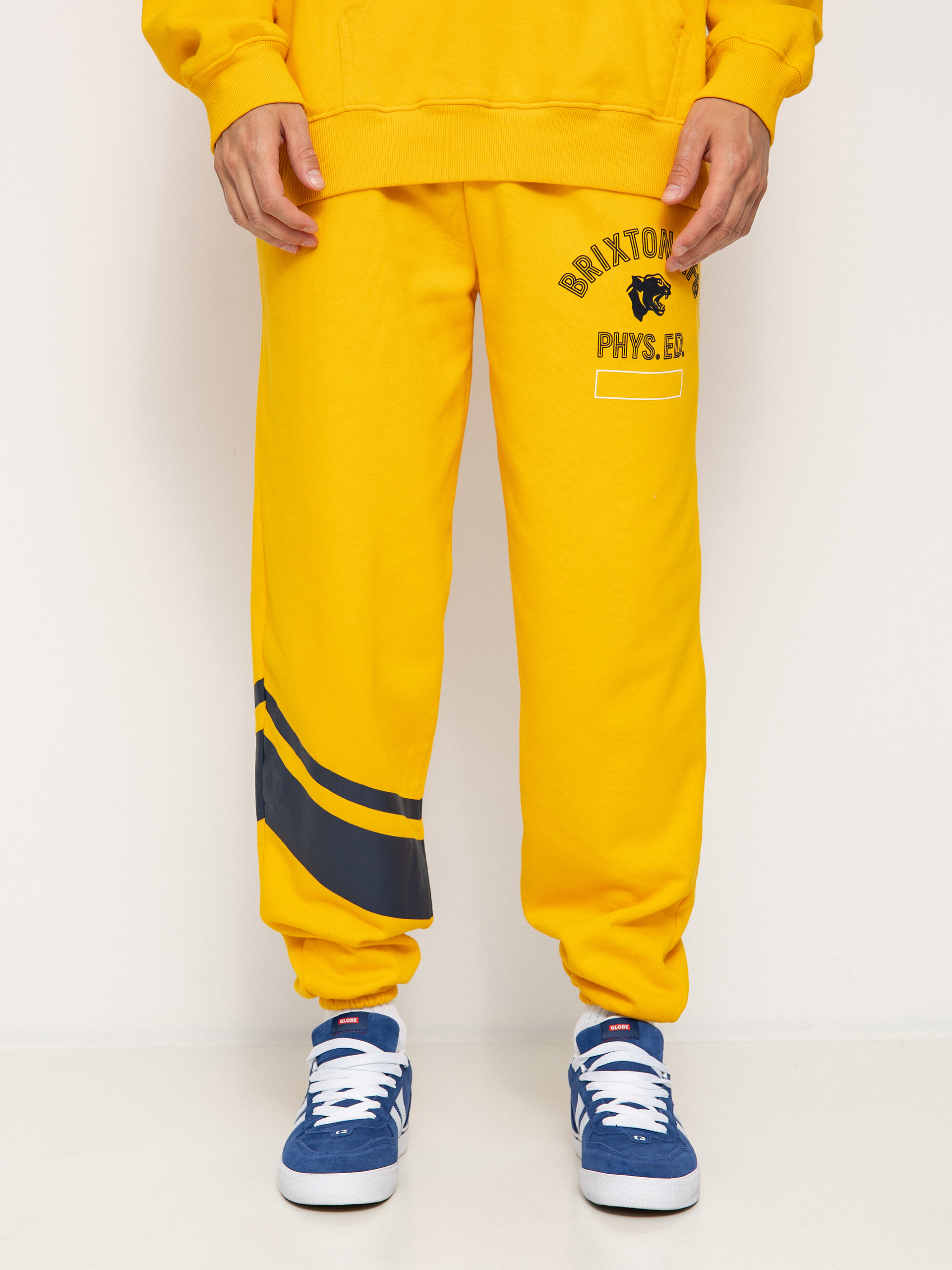 Kalhoty Brixton Phys. Ed. Sweatpant (citrus)