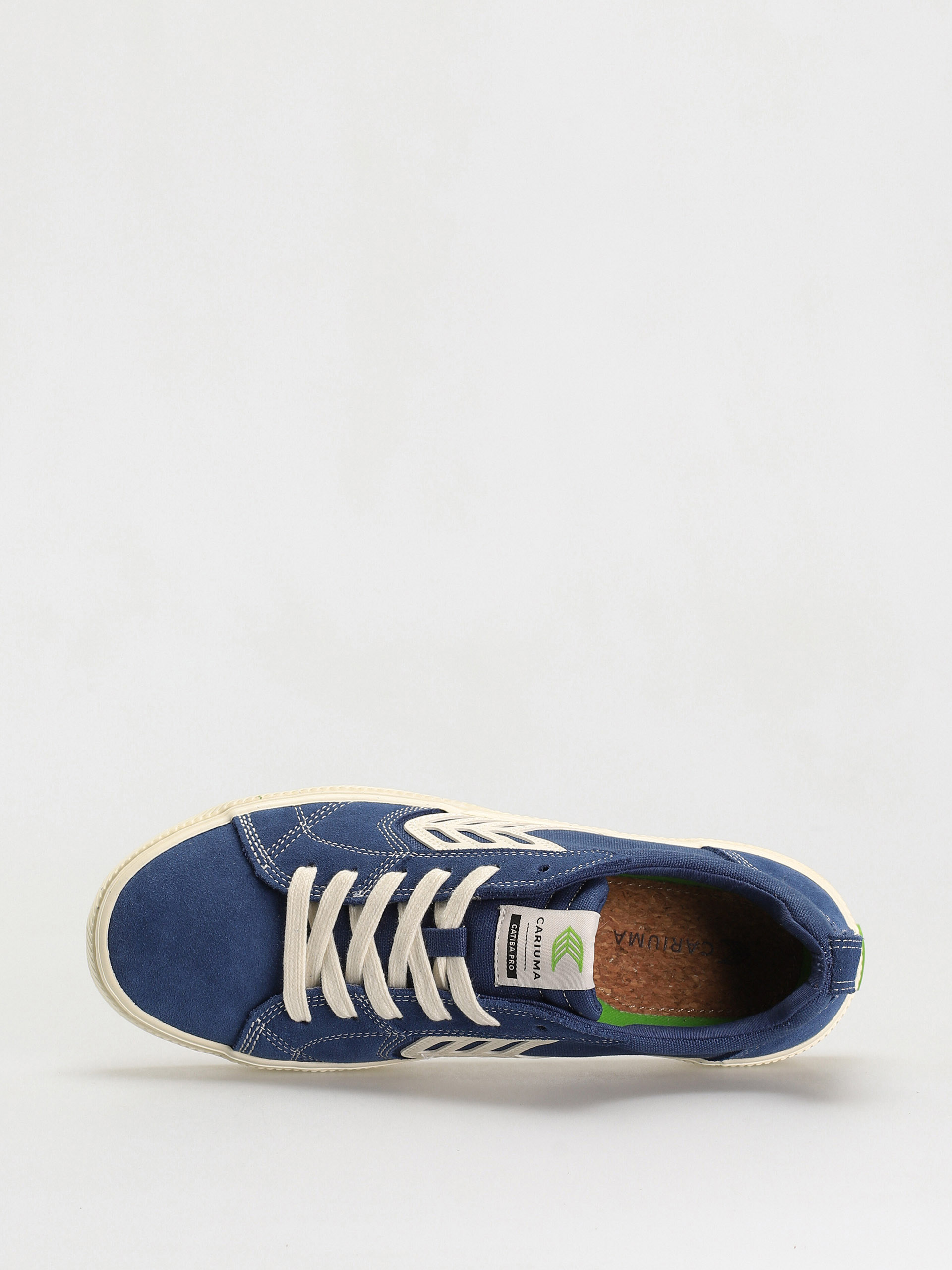 Boty Cariuma Catiba Pro (mystery blue suede and canvas contrast thread ivory logo)