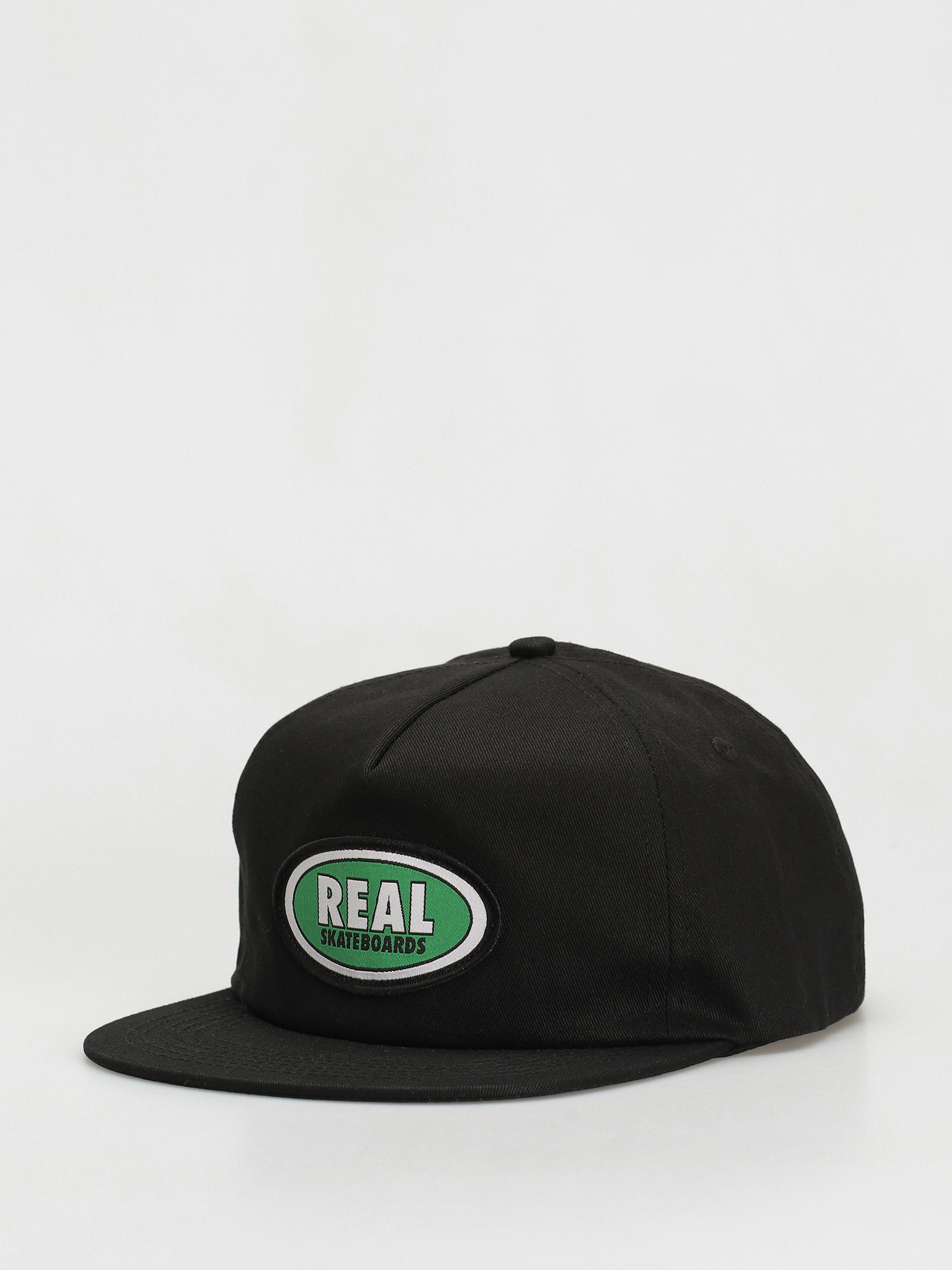 Kšiltovka  Real Adj Oval>Snapback (black/green)