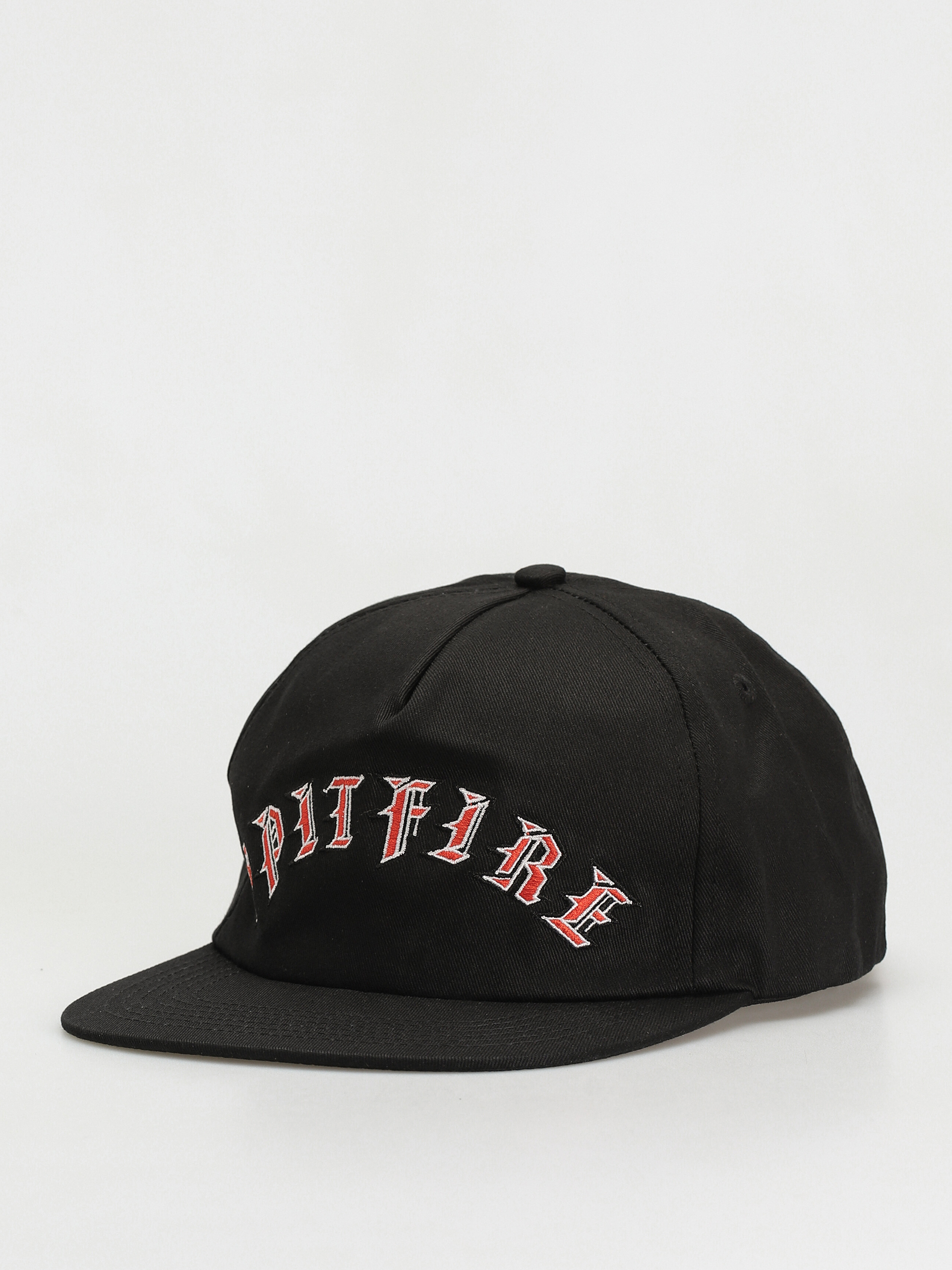 Kšiltovka  Spitfire Old E Arch Snapback (black/red)