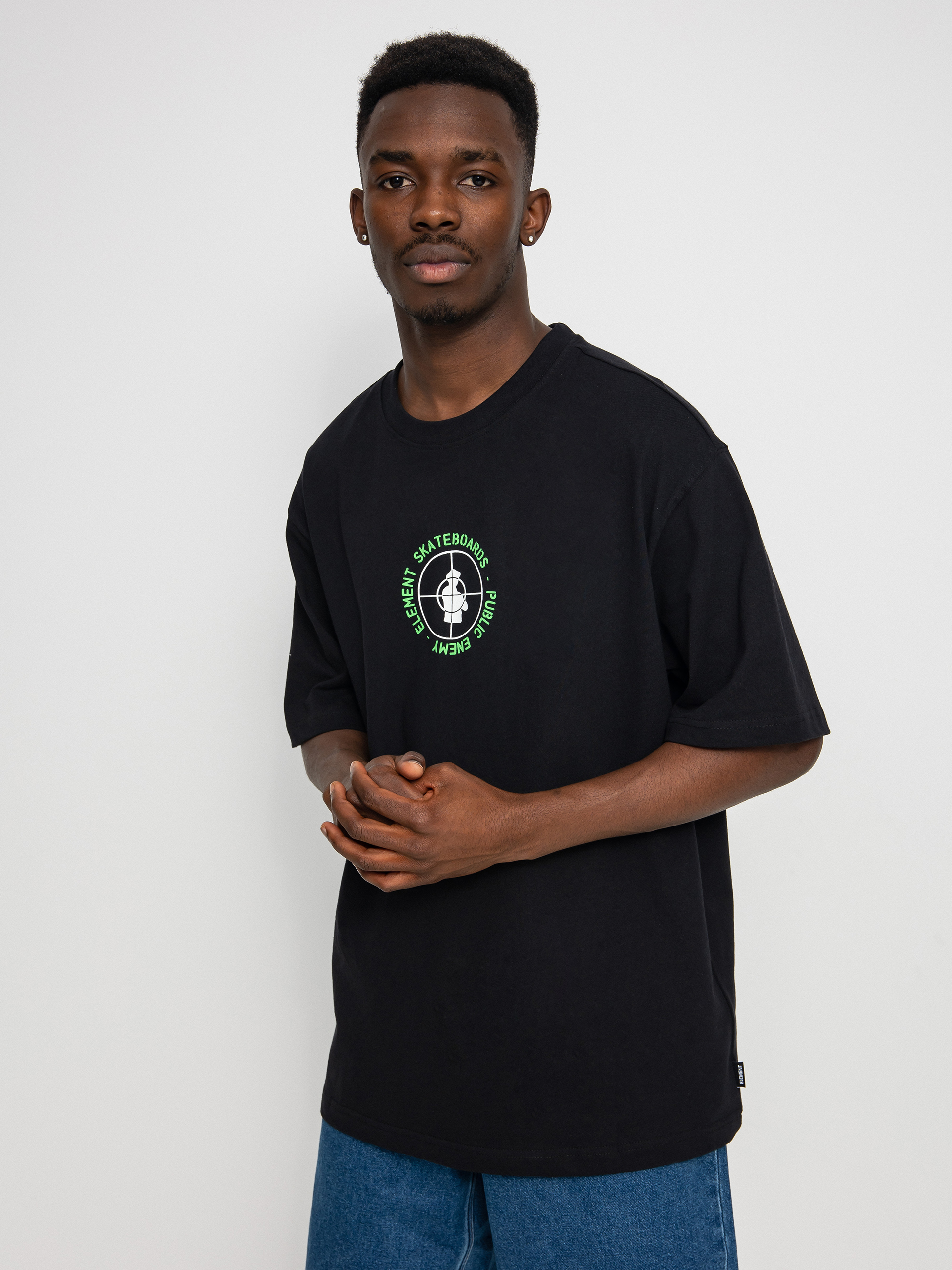 Tričko Element Pexe Target (flint black)