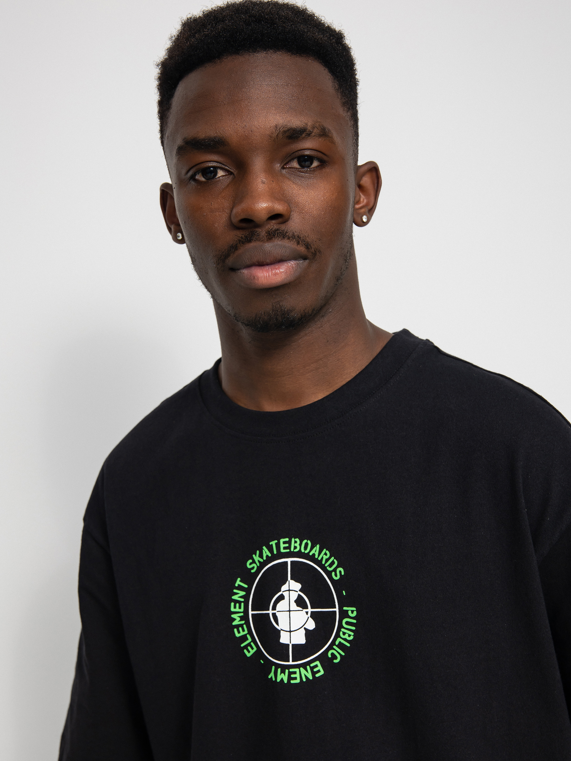 Tričko Element Pexe Target (flint black)