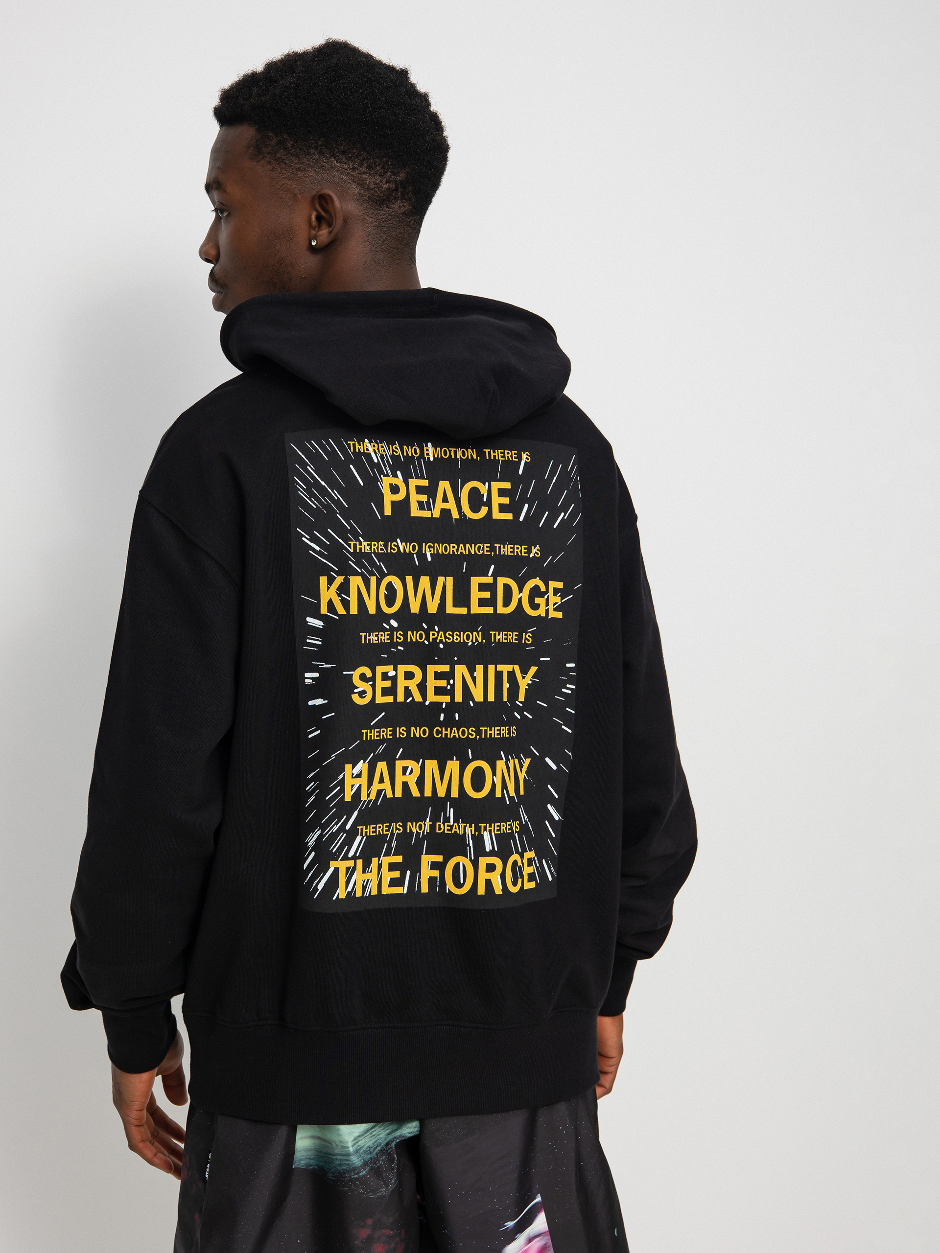 Mikina s kapucí Element Swxe Jedi HD (flint black)