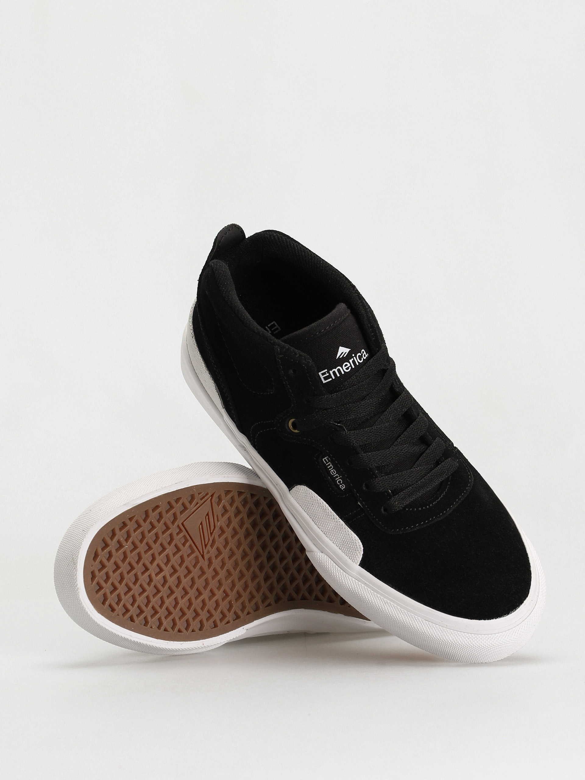 Boty Emerica Pillar Youth (black/white/gold)