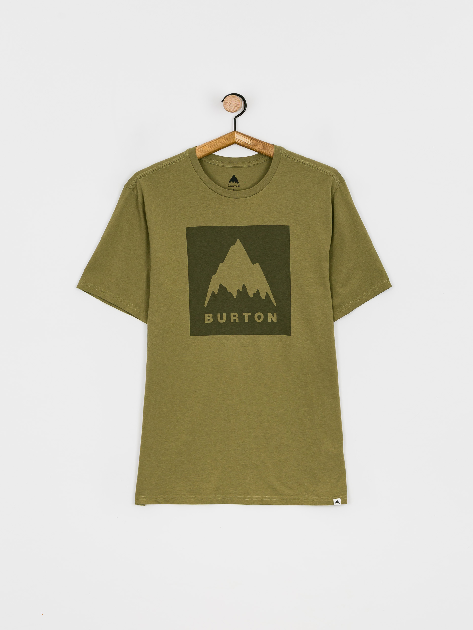 Tričko Burton Classic Mountain High (martini olive)