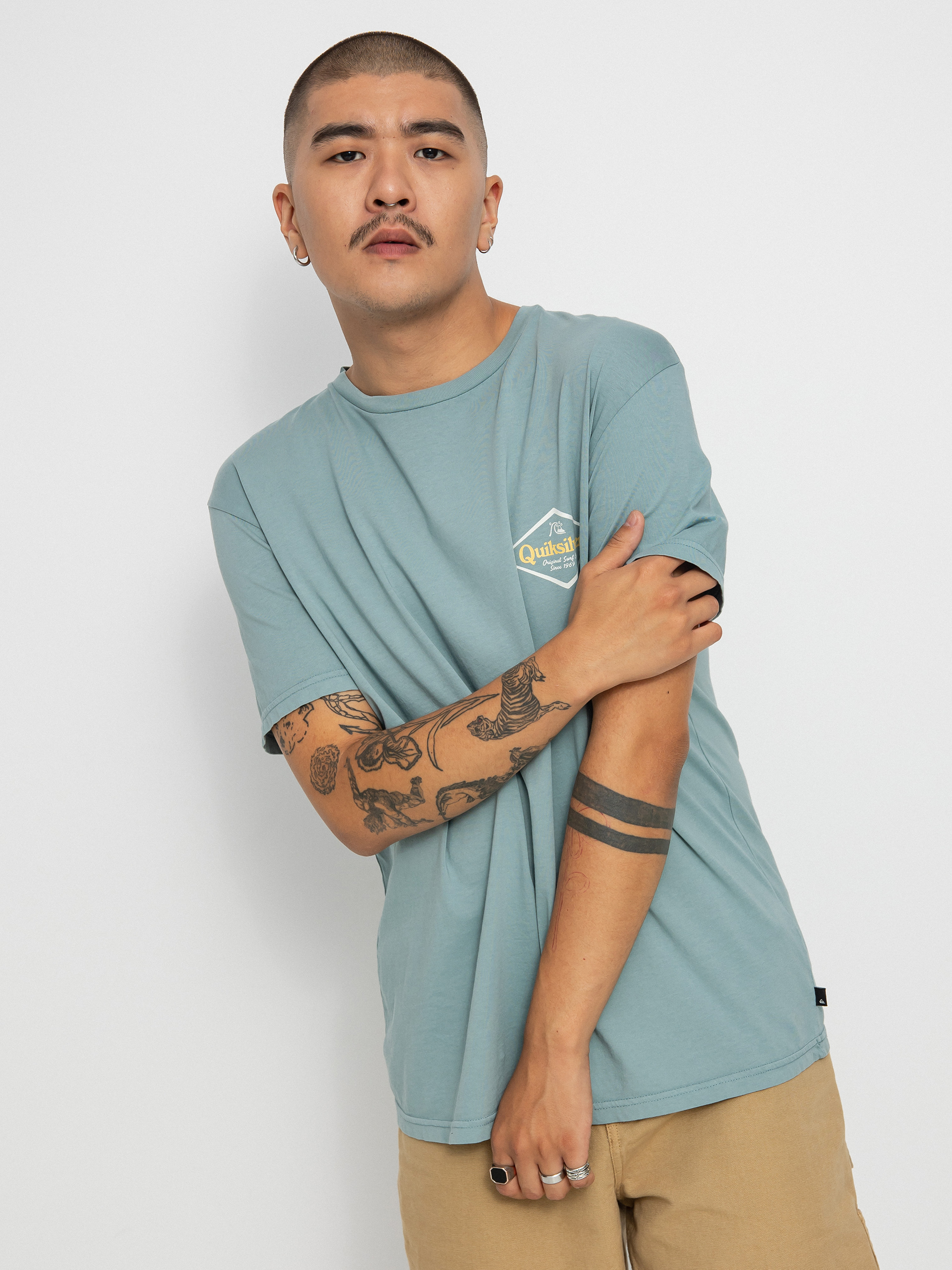 Tričko Quiksilver Stir It Up (sea pine)