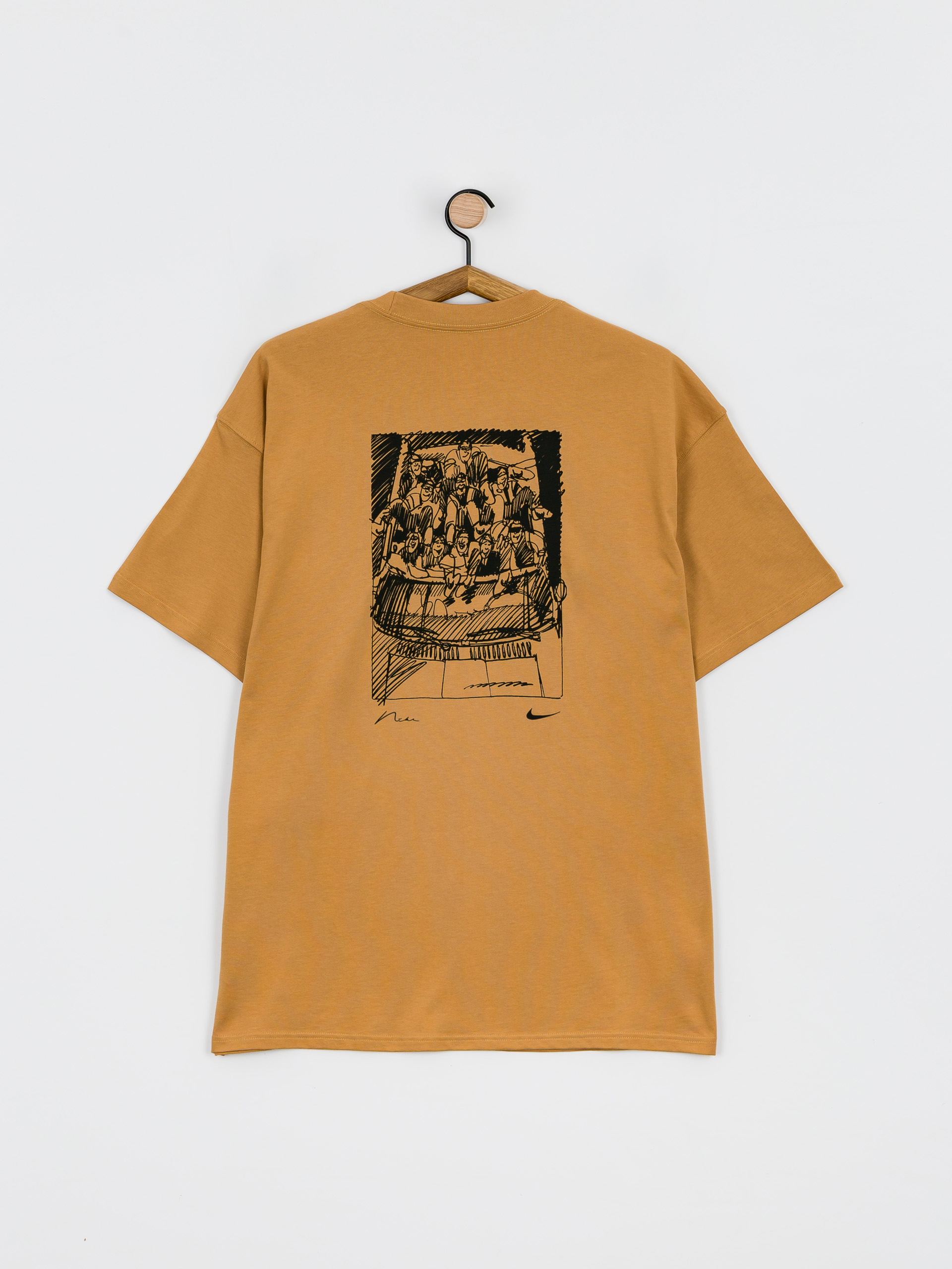 Tričko Nike SB Dunk (elemental gold)