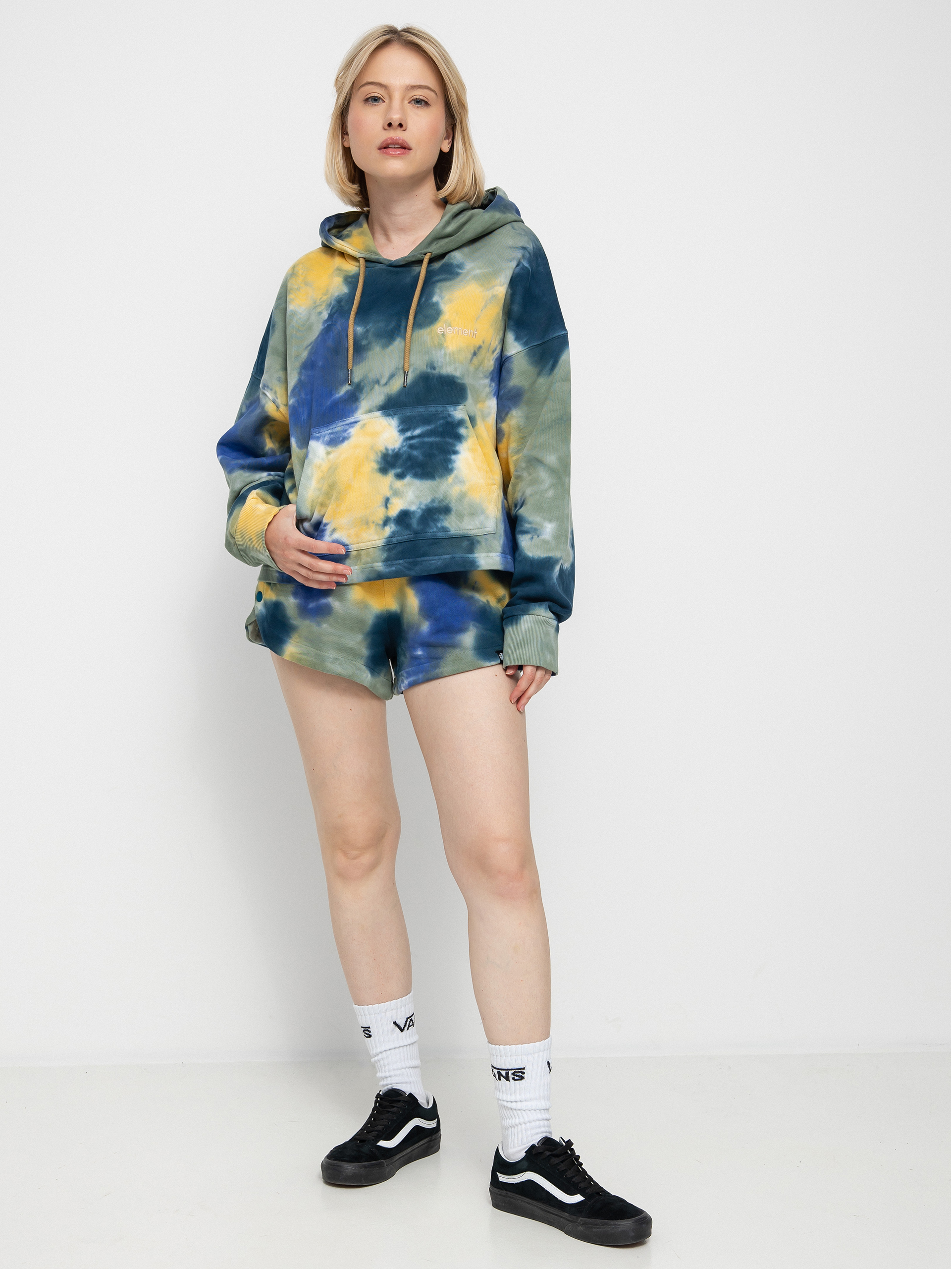 Mikina s kapucí Element Ferring HD Wmn (dark magma)