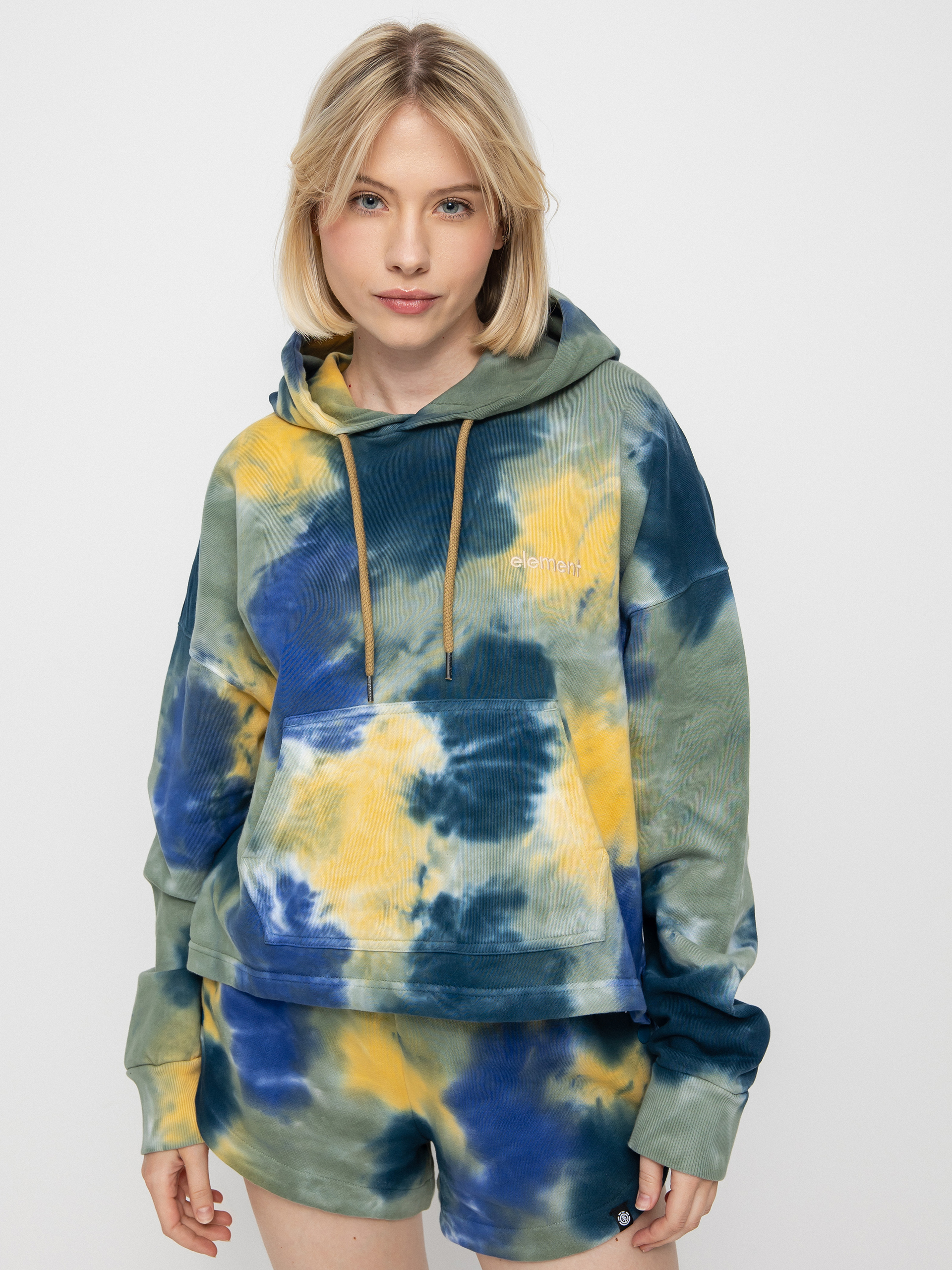 Mikina s kapucí Element Ferring HD Wmn (dark magma)