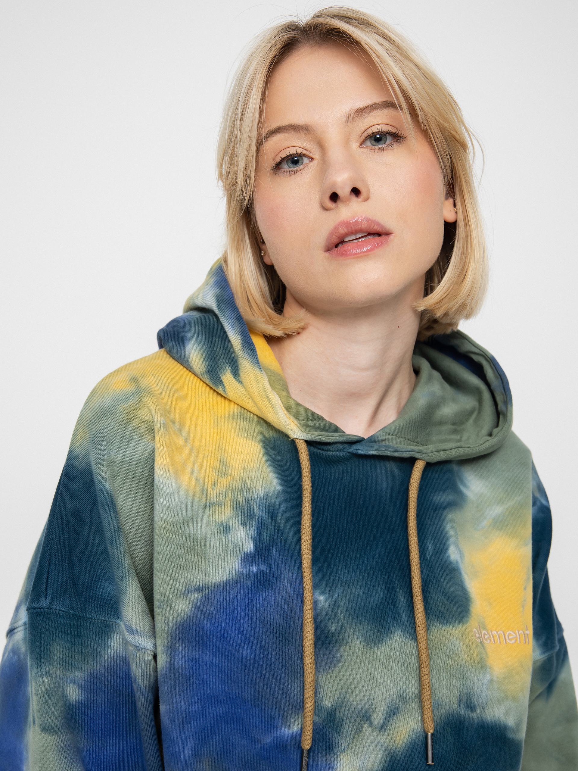 Mikina s kapucí Element Ferring HD Wmn (dark magma)