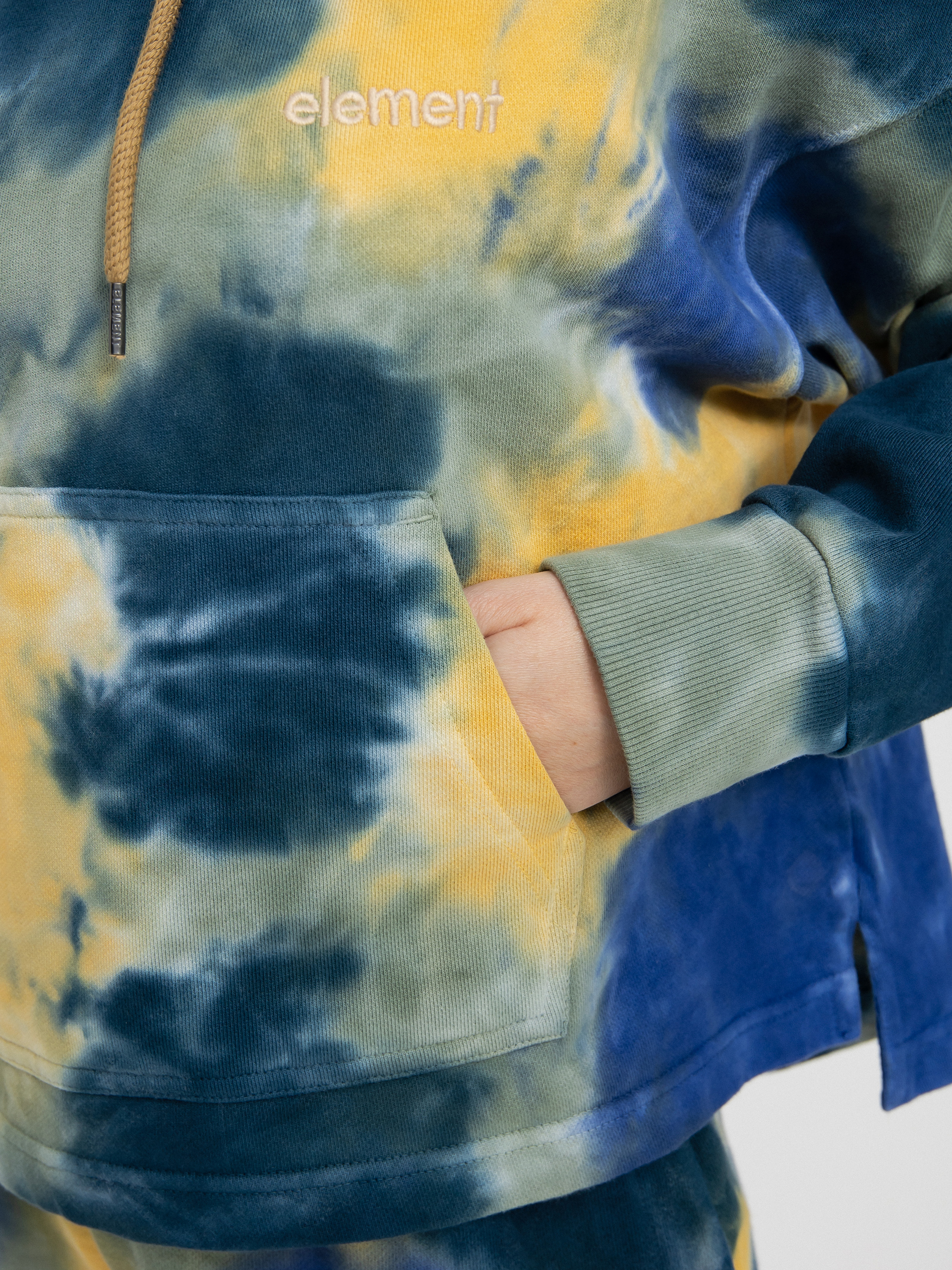 Mikina s kapucí Element Ferring HD Wmn (dark magma)